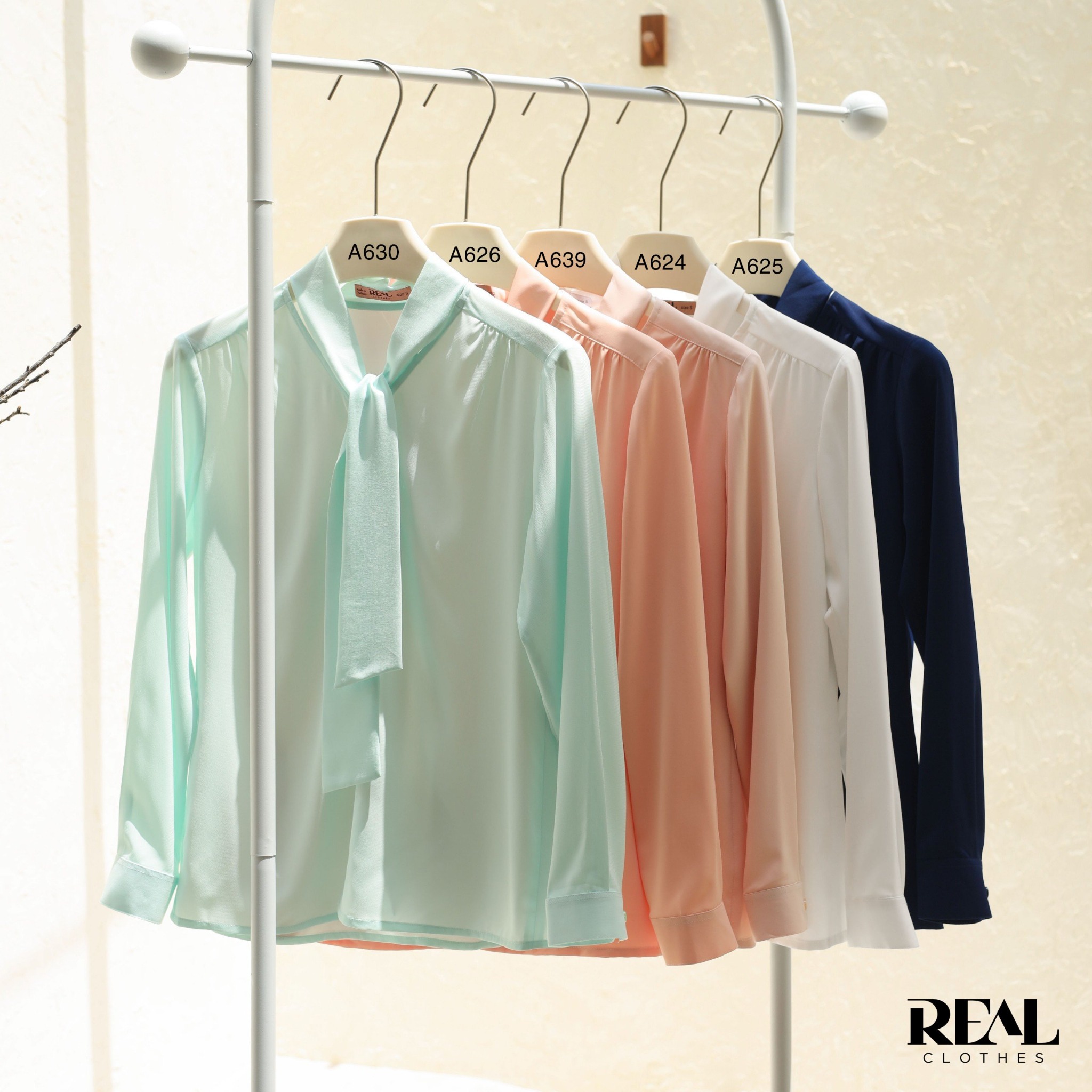 Áo cà vạt mint SALE - size S