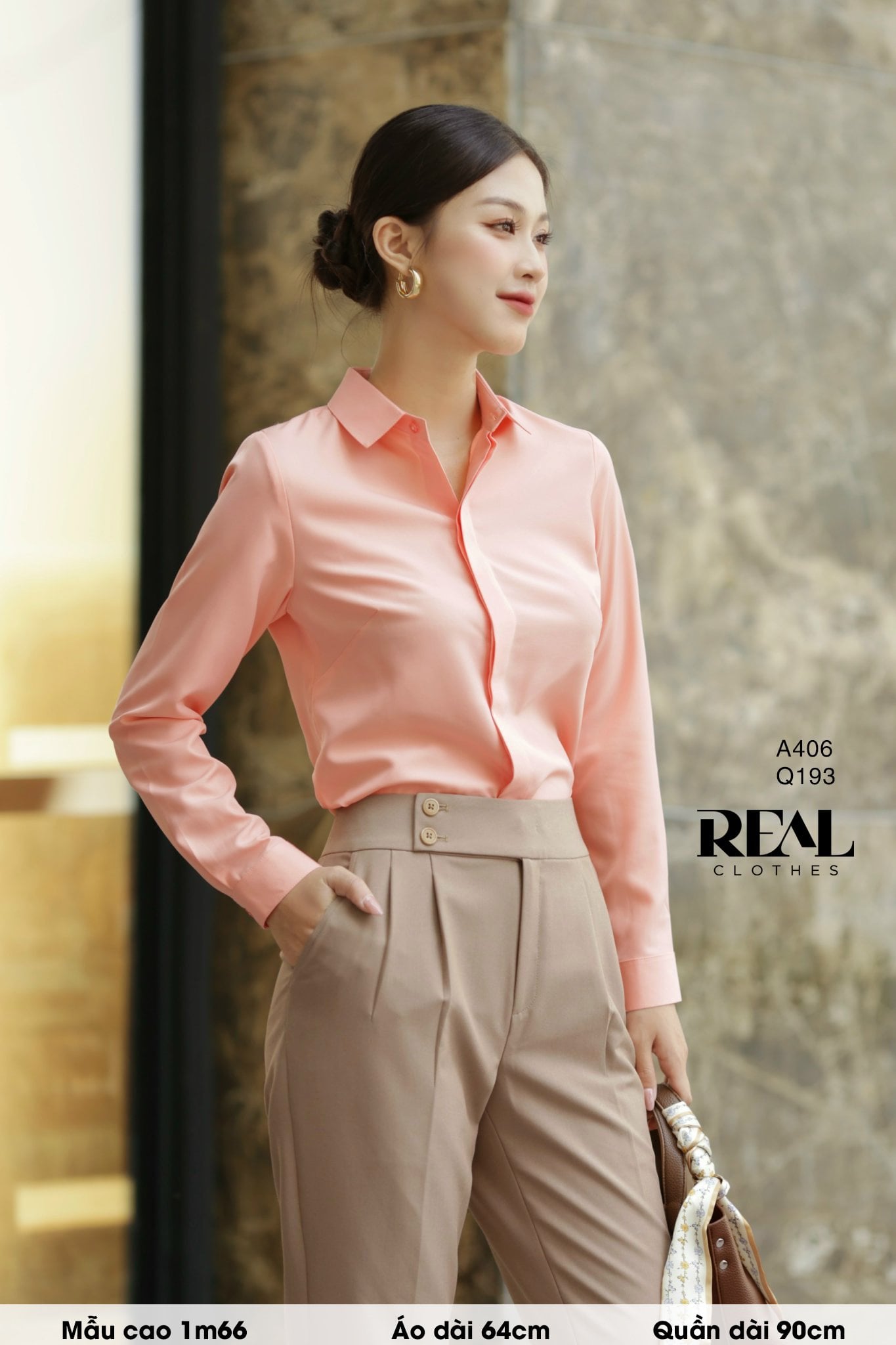 Sơ mi cổ Đức cam SALE