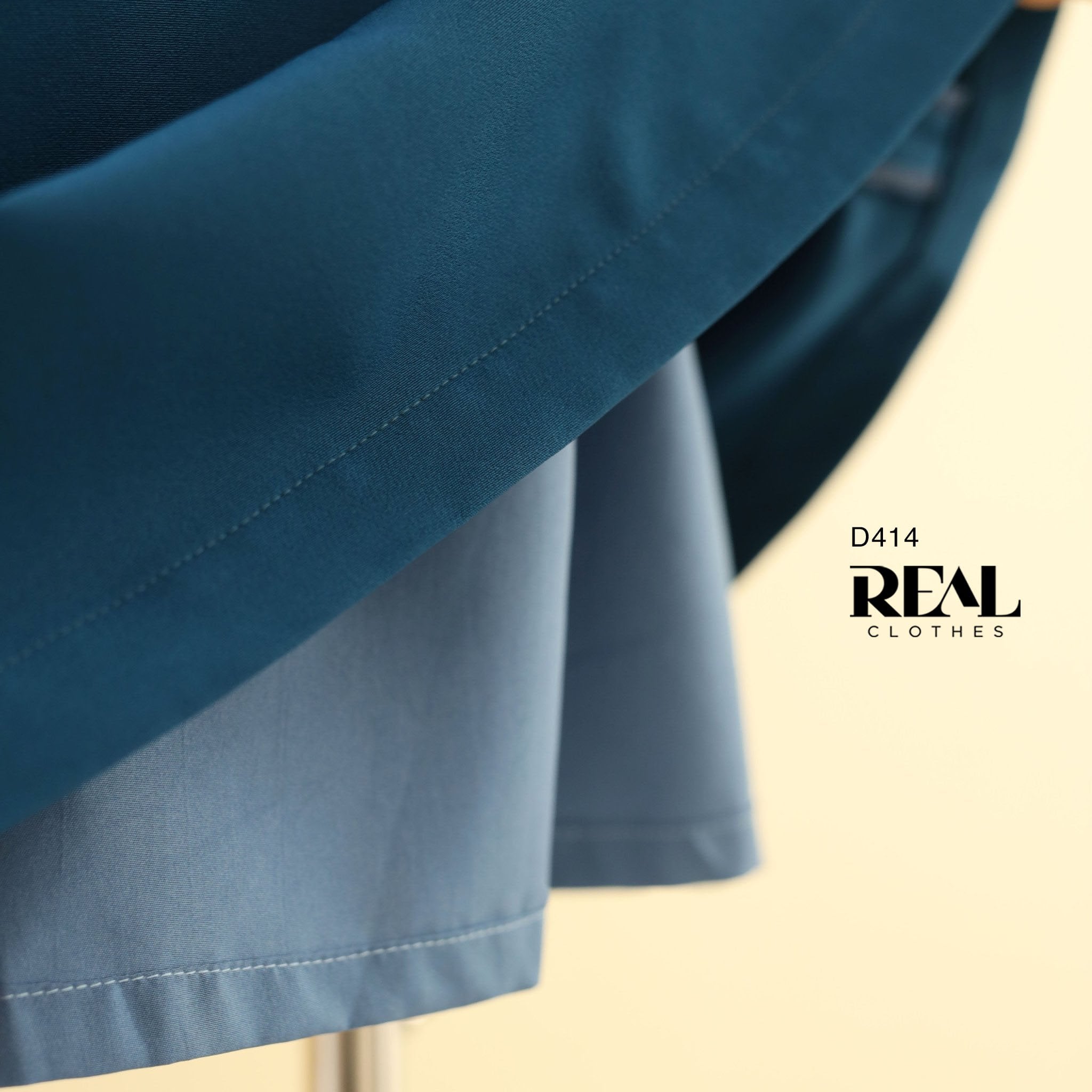 Đầm sarah xanh cổ vịt