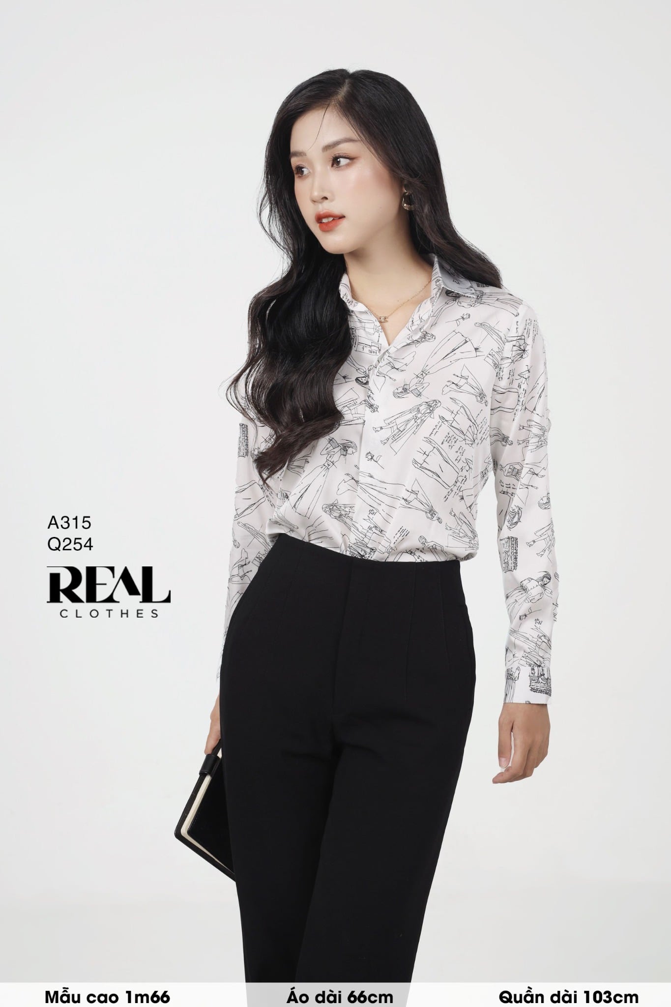 Quần suông Tokyo đen