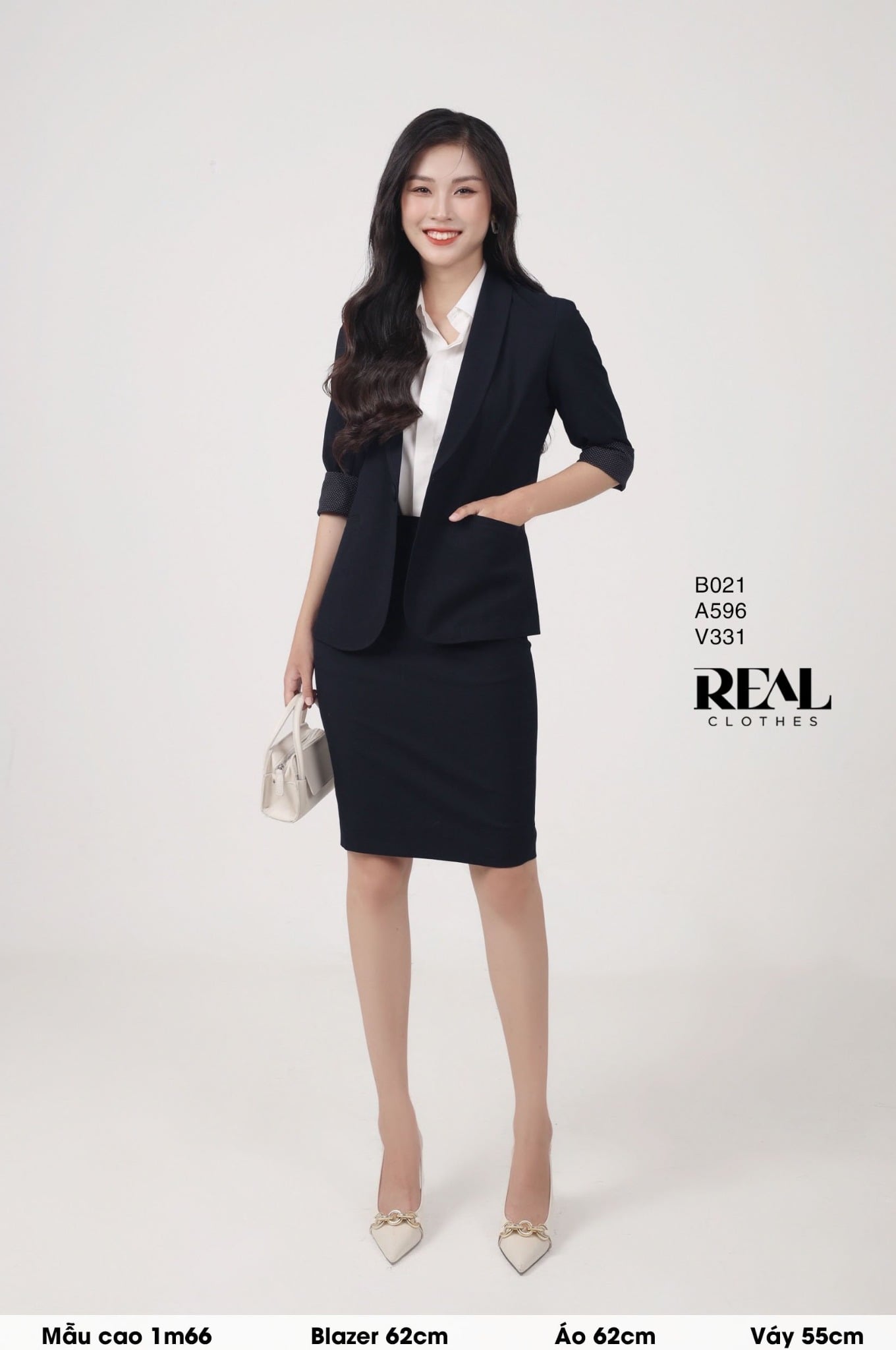 Sơ mi lụa sồi trắng tay dài