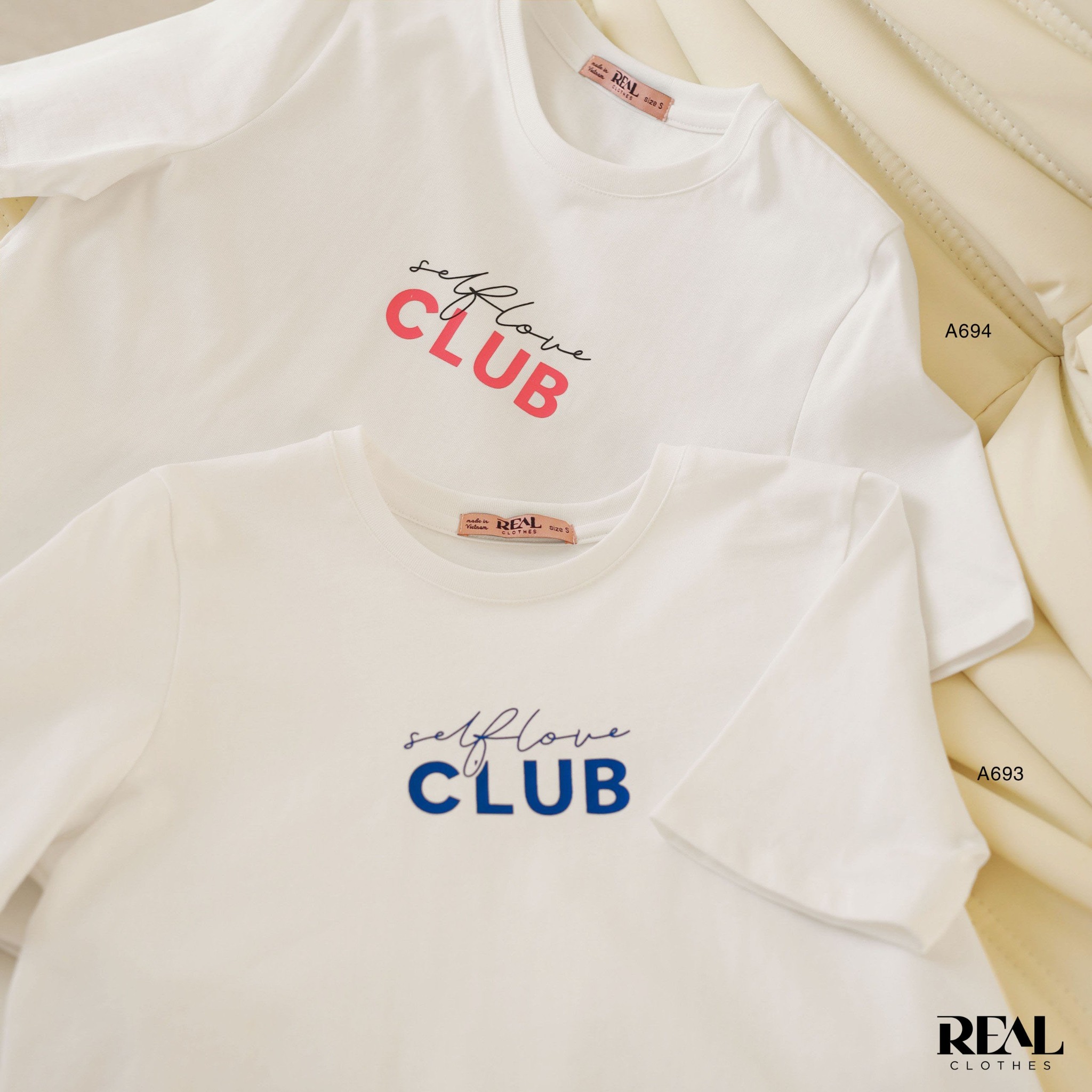 Áo thun CLUB hồng SALE