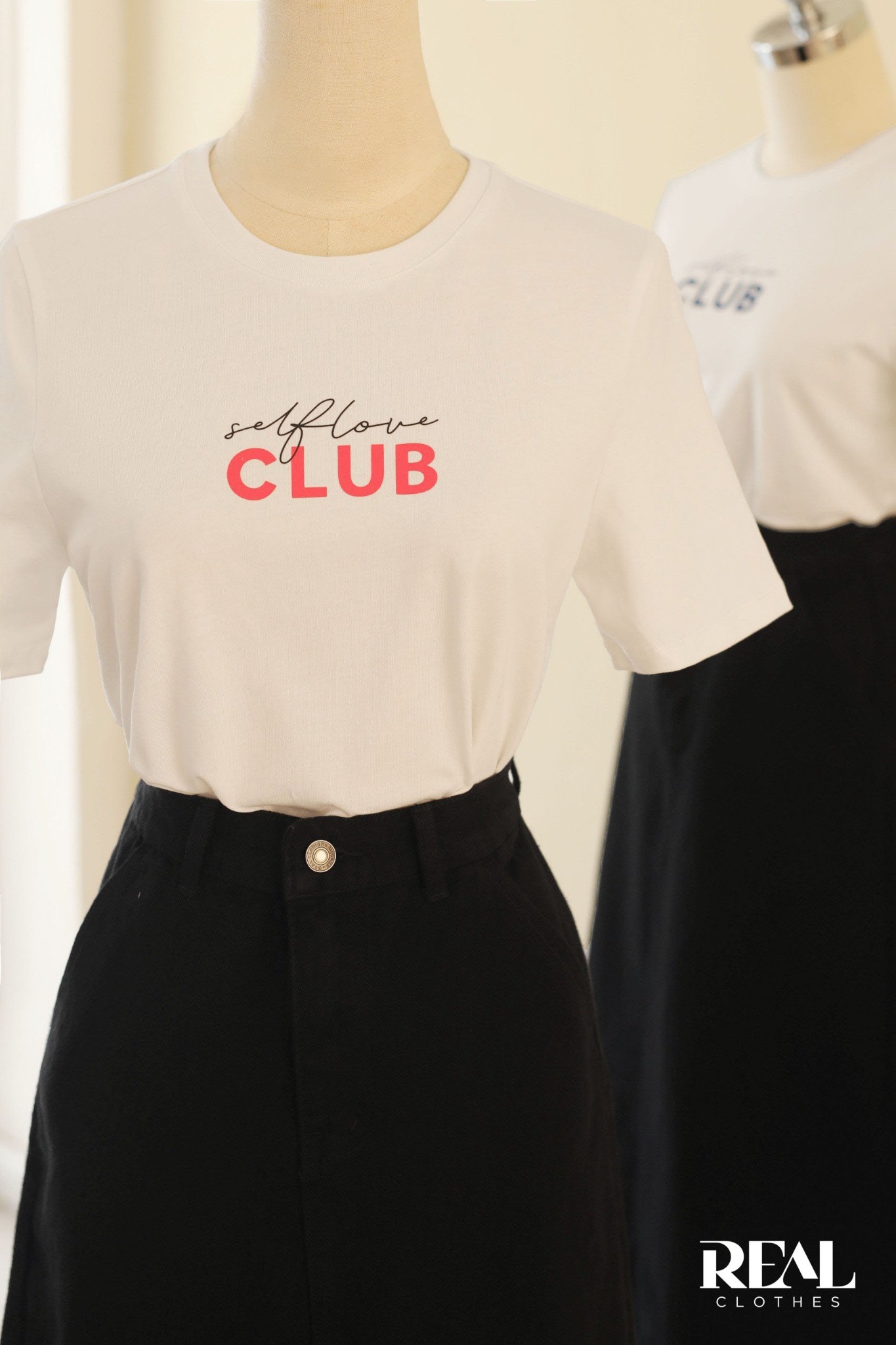 Áo thun CLUB hồng SALE