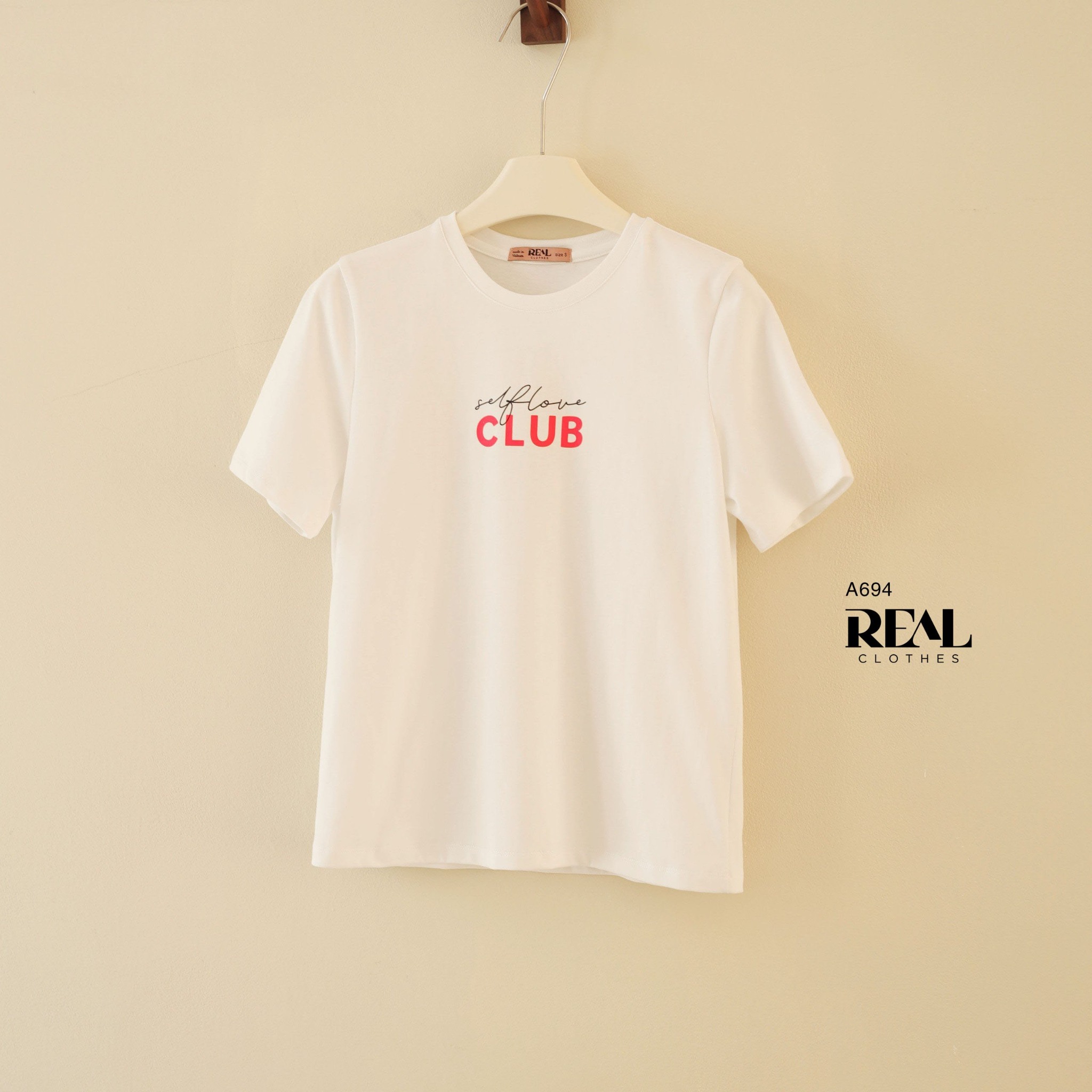Áo thun CLUB hồng SALE