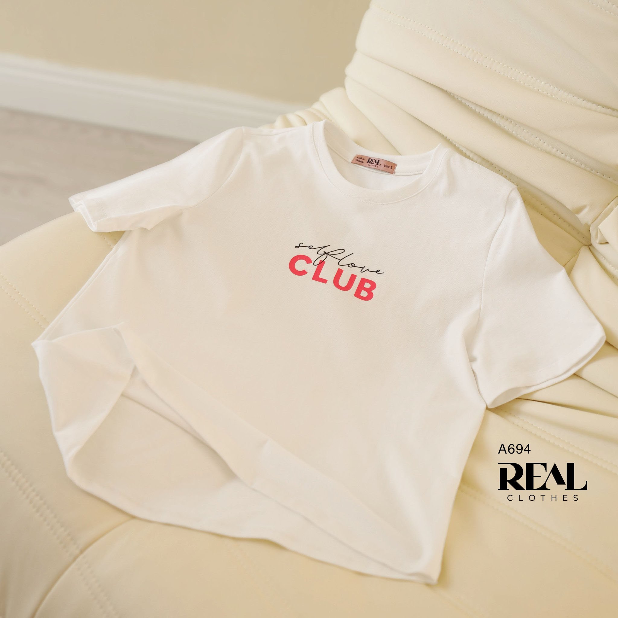 Áo thun CLUB hồng SALE