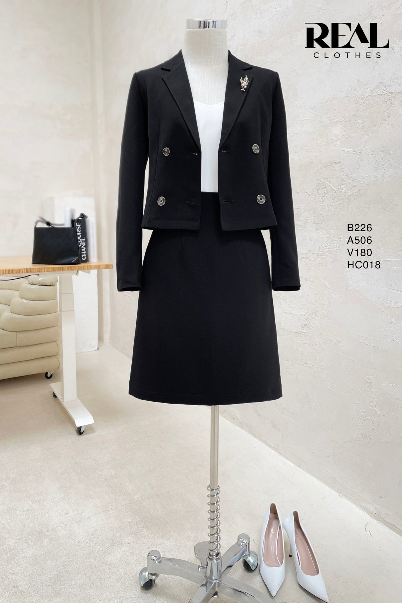 Blazer Lisa cindy đen SALE