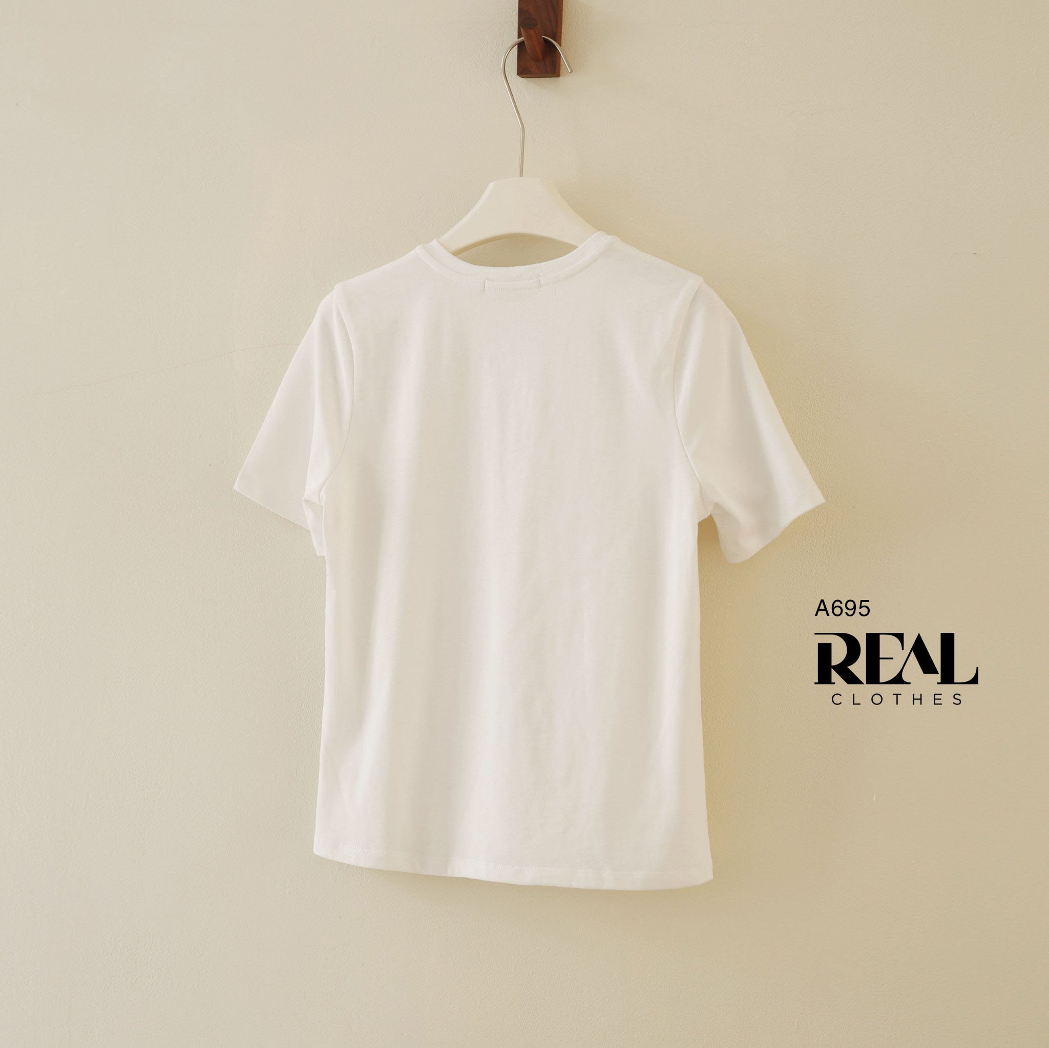 Áo thun cotton trắng SAIGON SALE