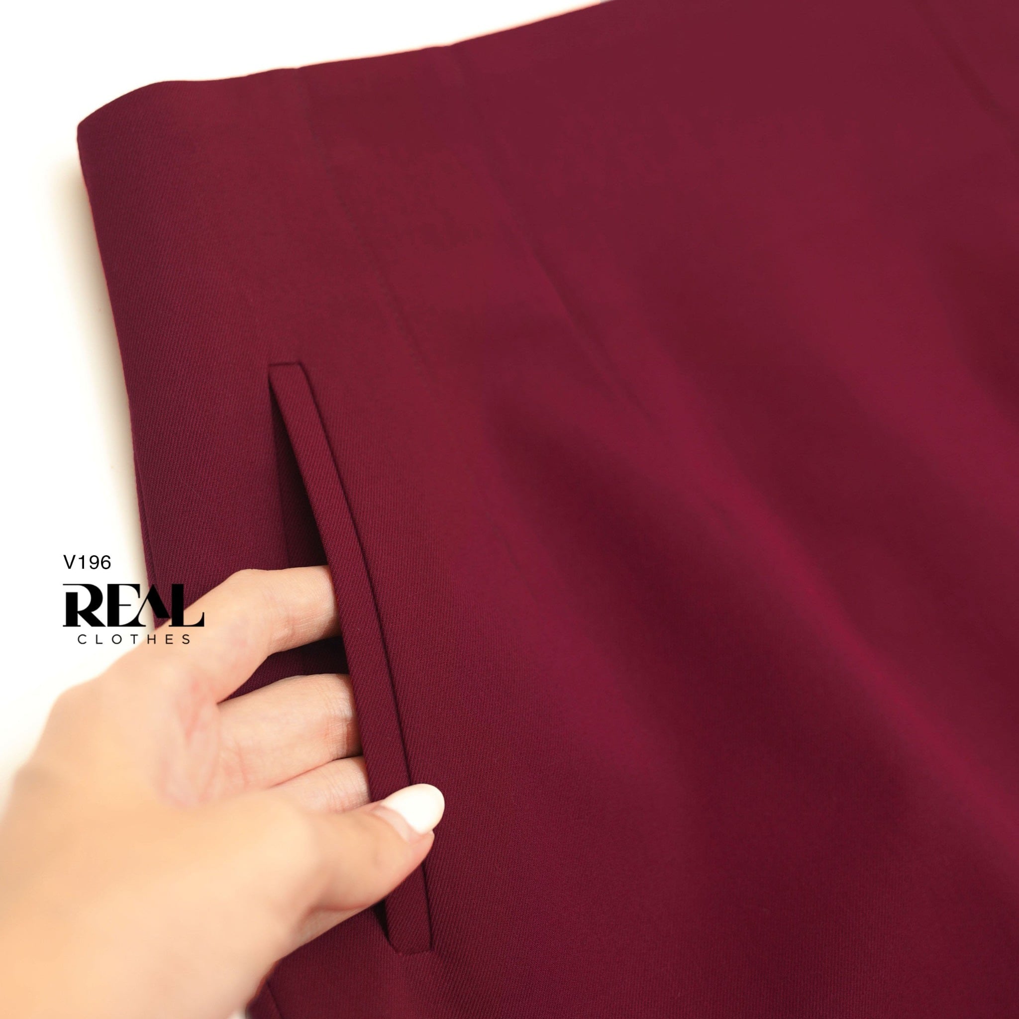 Váy Tokyo midi đỏ đô