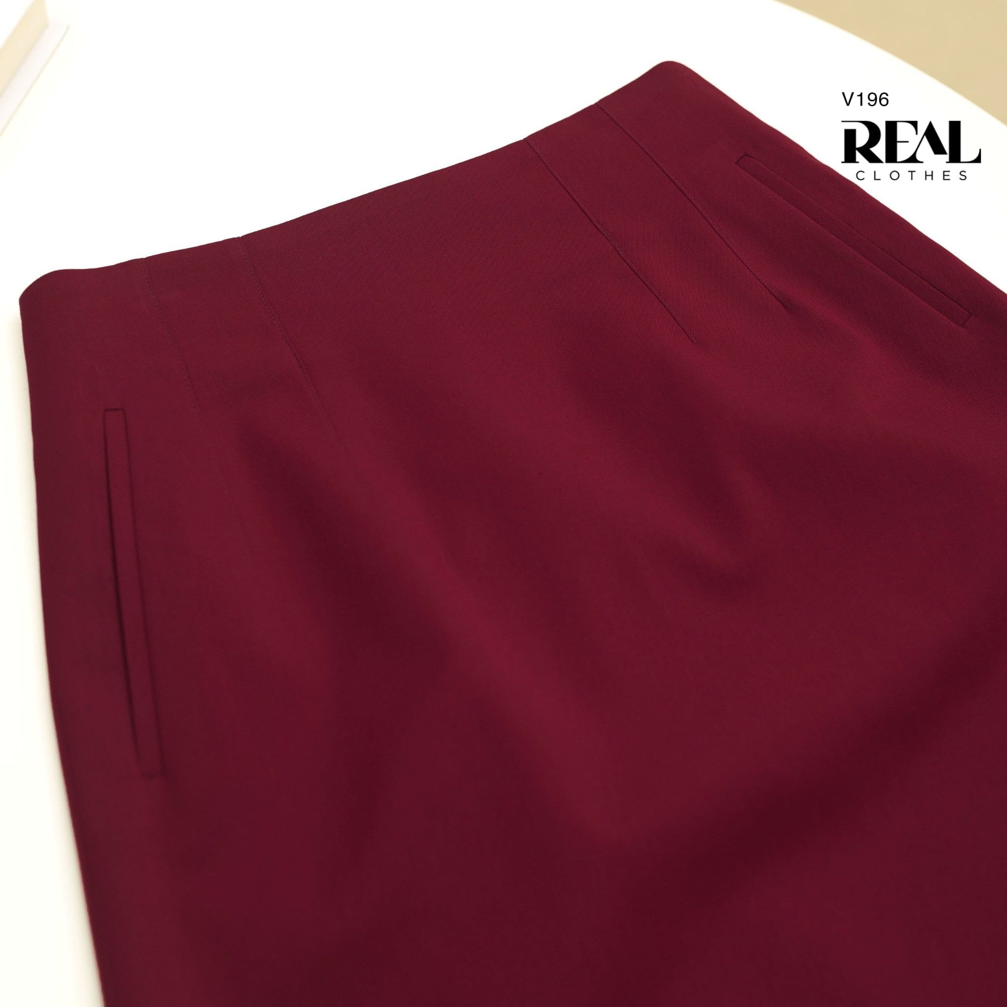 Váy Tokyo midi đỏ đô