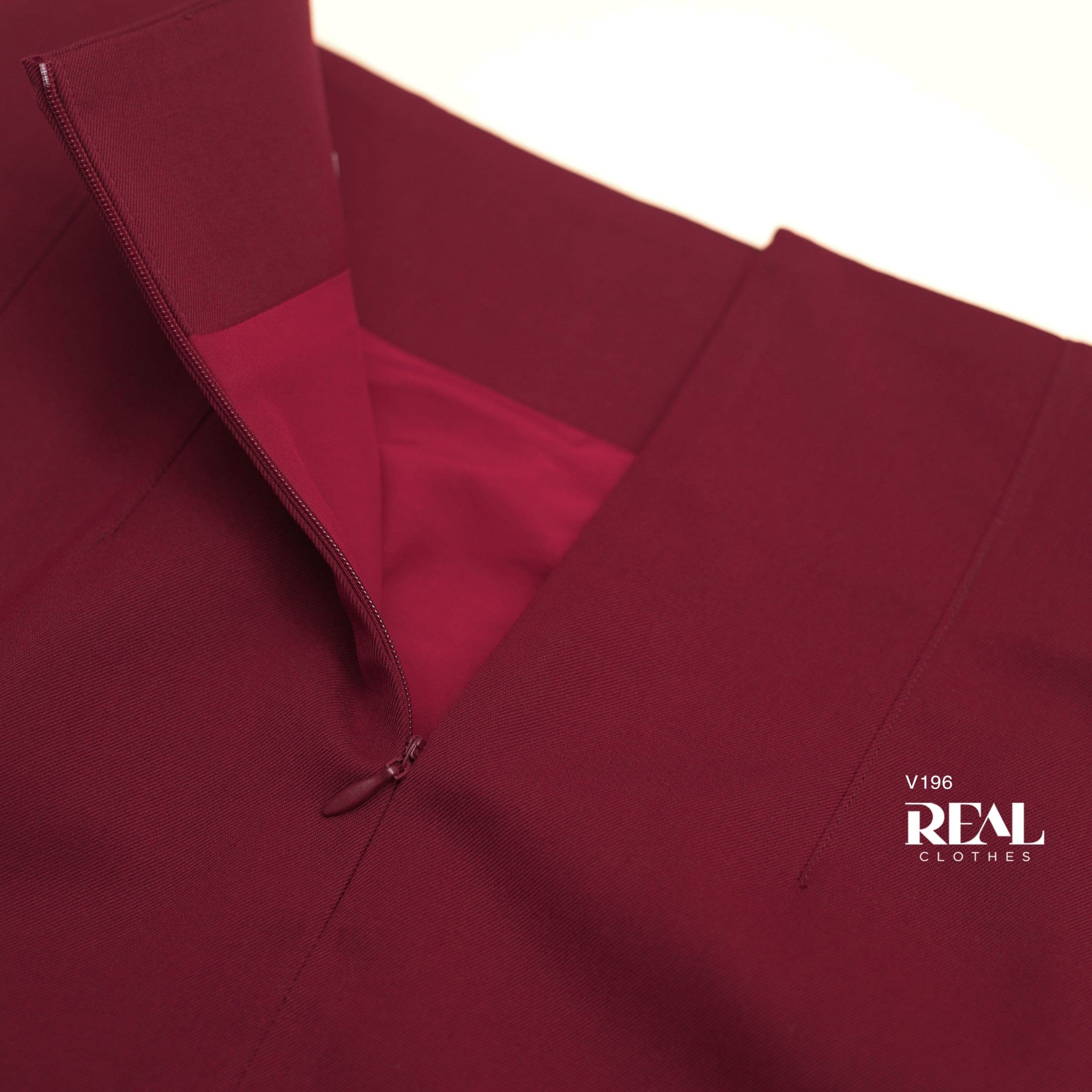 Váy Tokyo midi đỏ đô