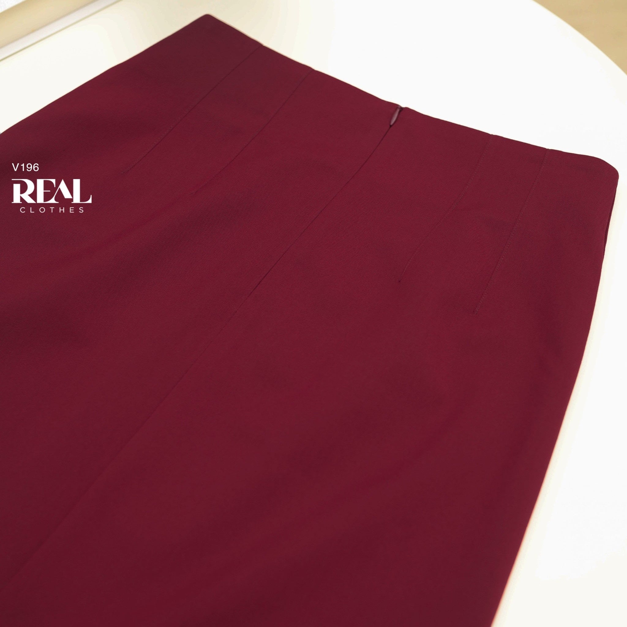 Váy Tokyo midi đỏ đô