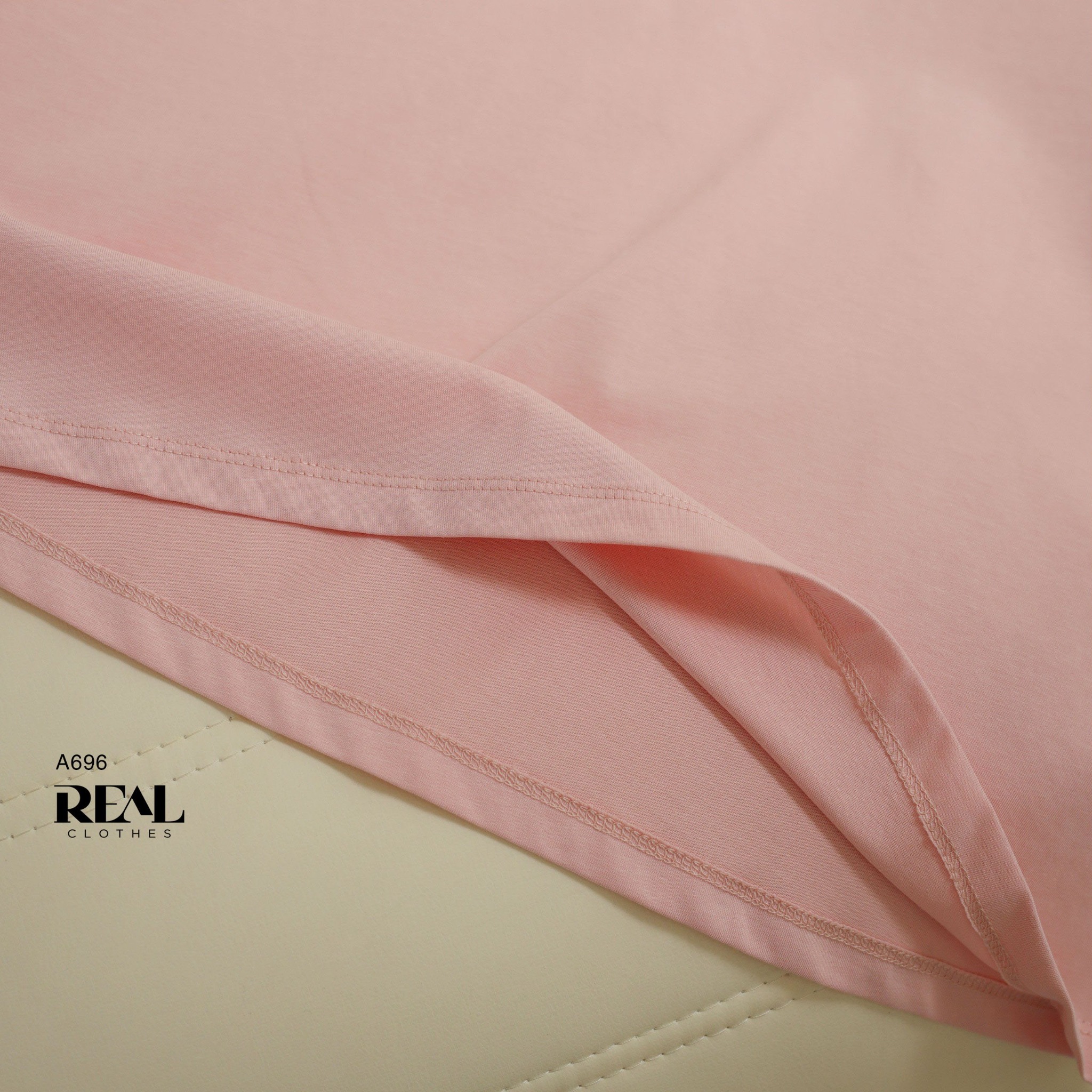 Áo thun cotton hồng SAIGON SALE