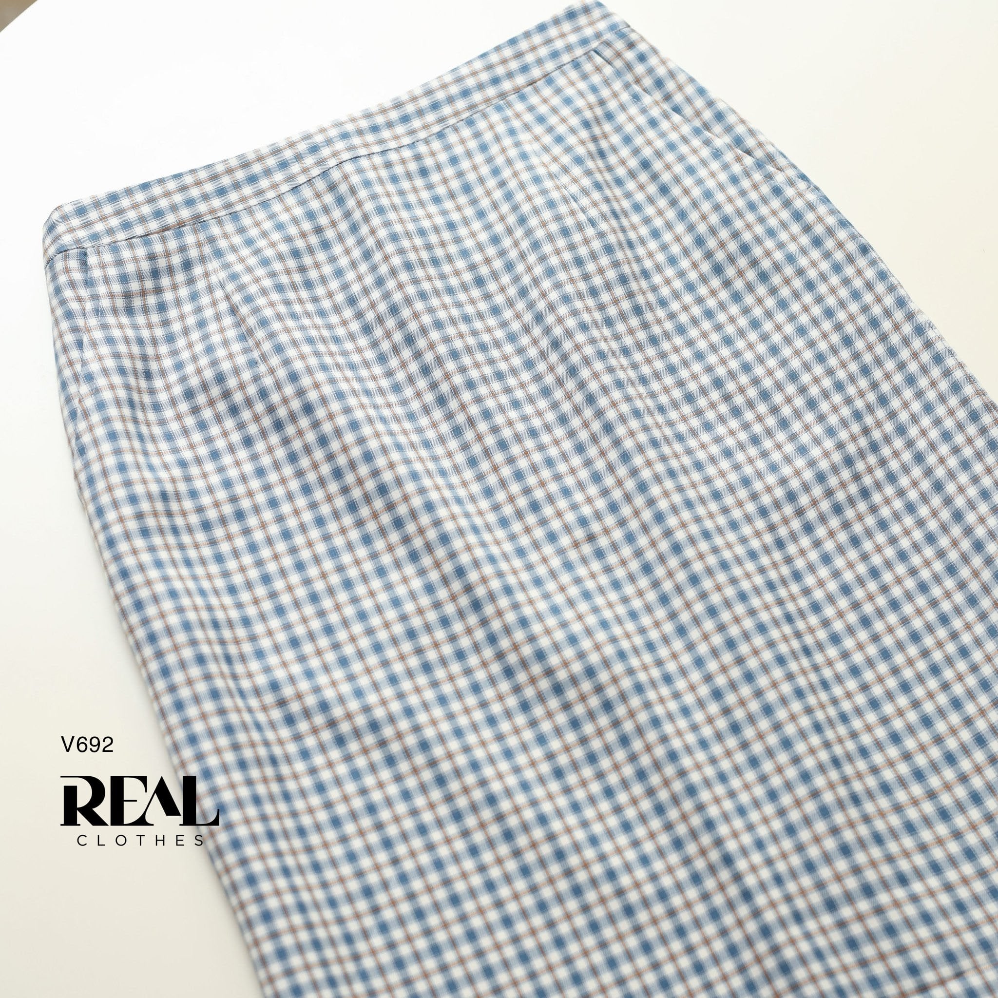 Váy Japan dài caro nhí SALE