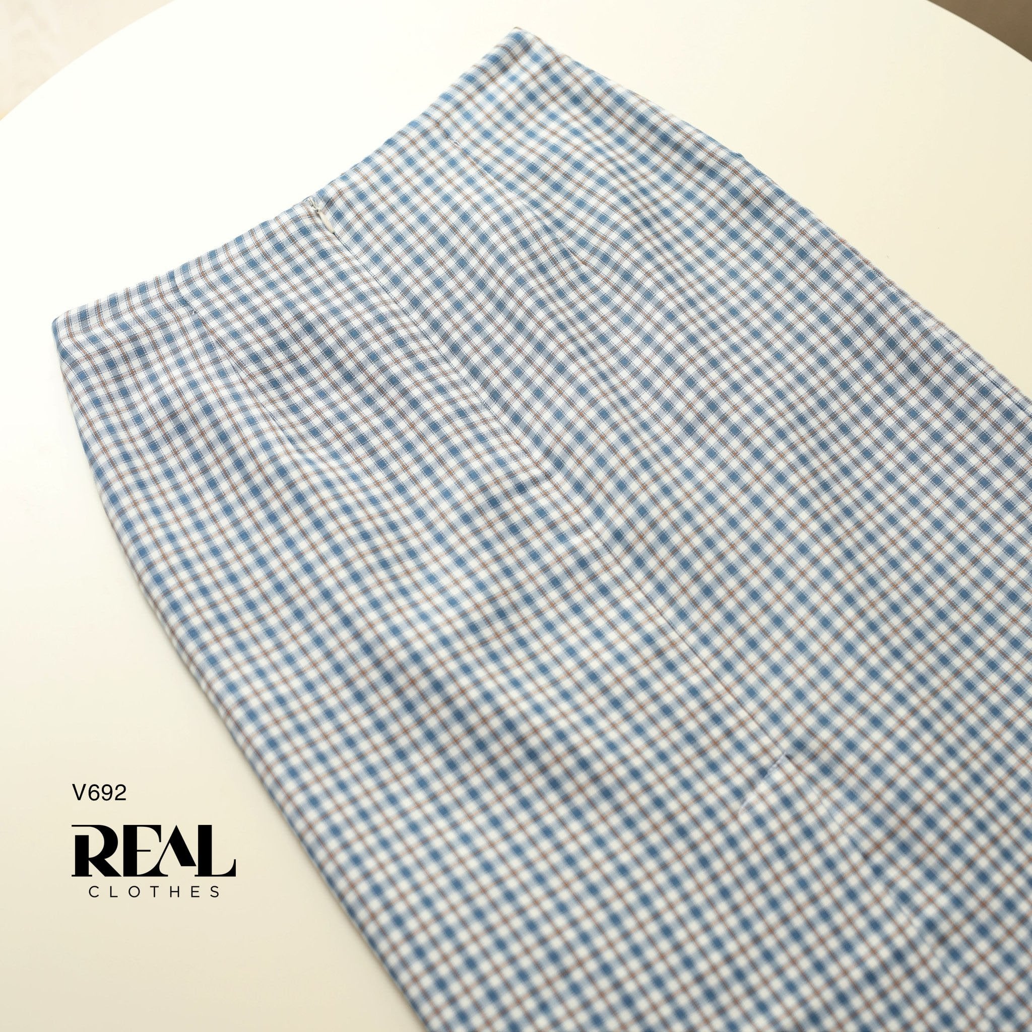 Váy Japan dài caro nhí SALE