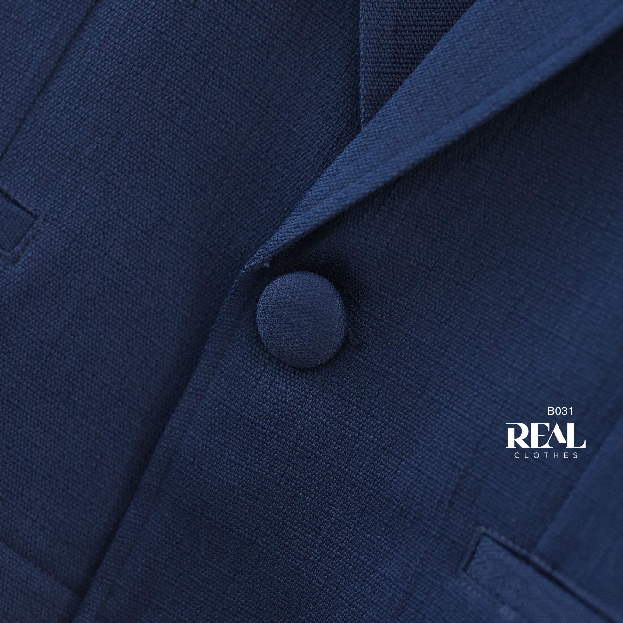 Blazer tay ngắn navy