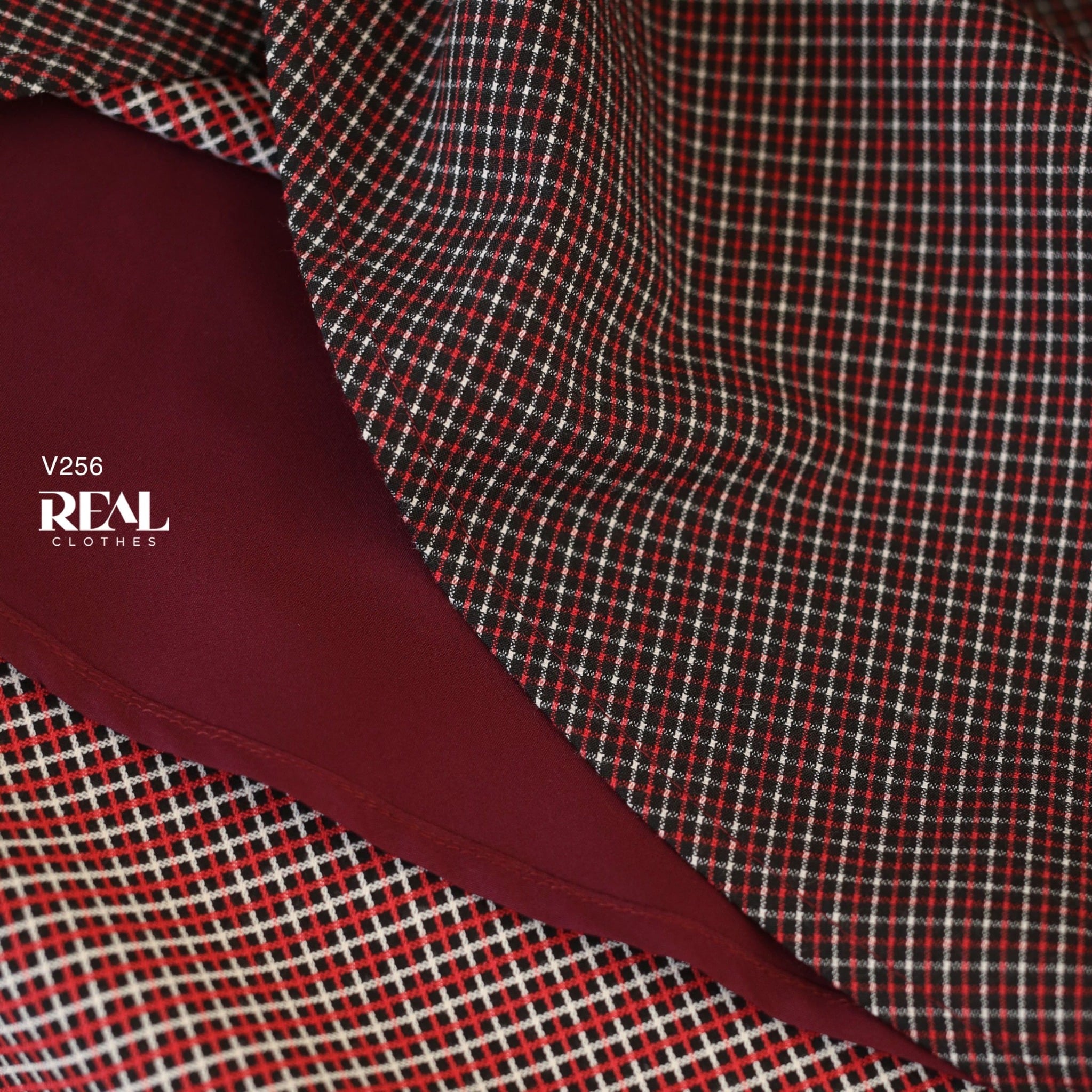 Váy Fuji ô vuông đỏ SALE