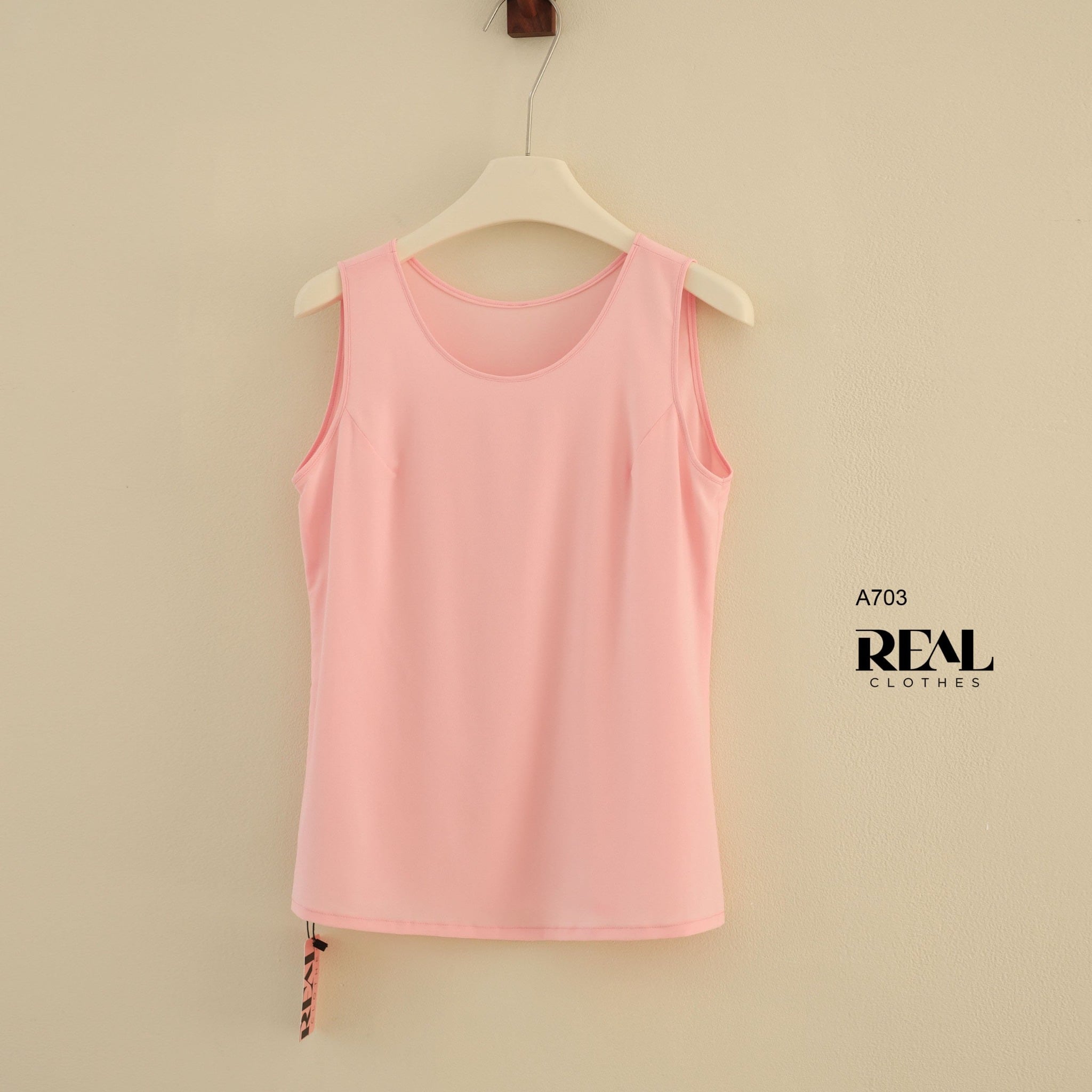 Áo basic hồng SALE