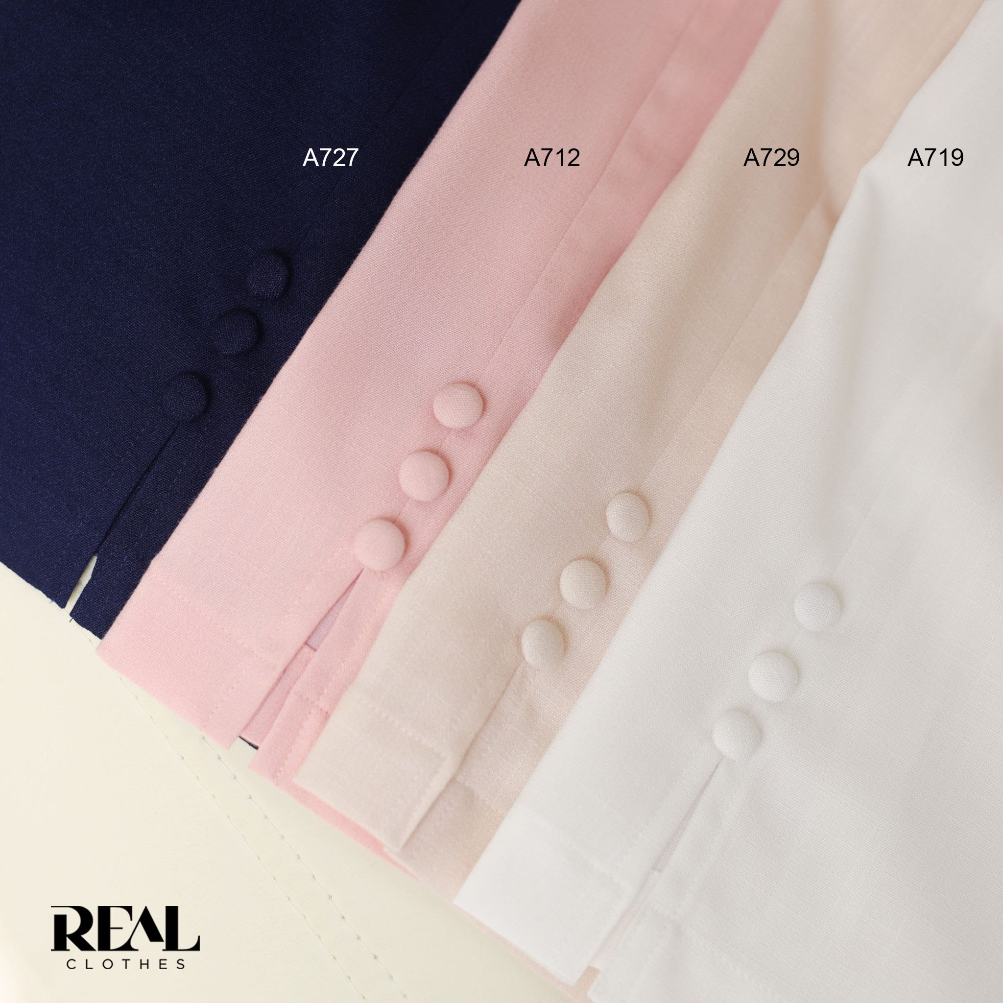 Áo xẻ tà linen trắng SALE