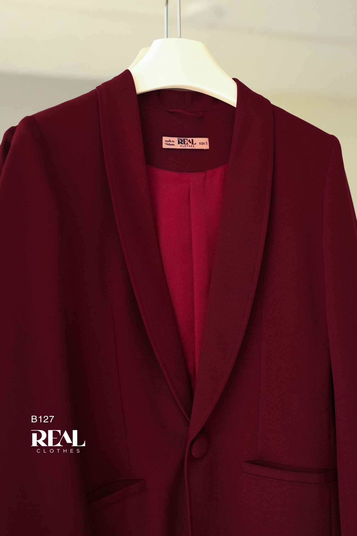 Blazer HQ đỏ đô