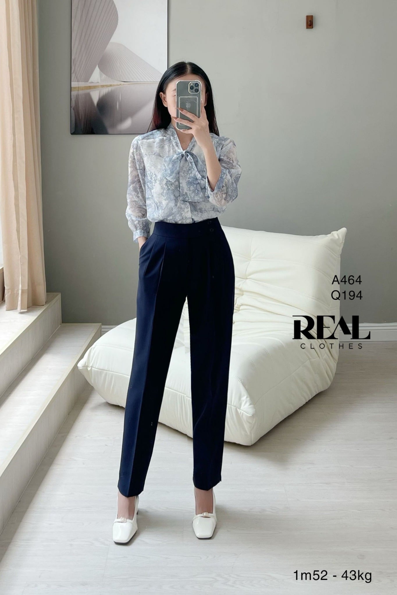 Quần Sakura xanh đen