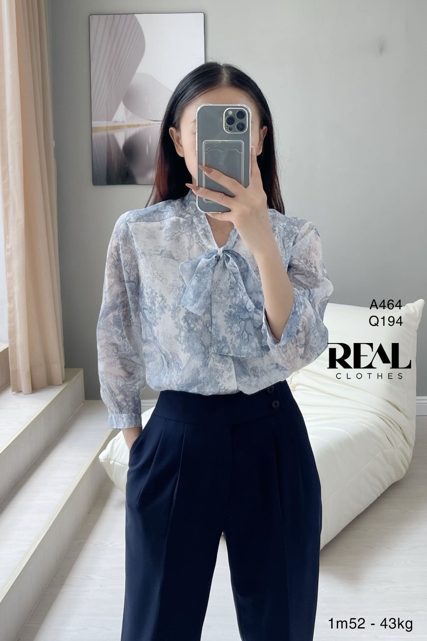 Quần Sakura xanh đen