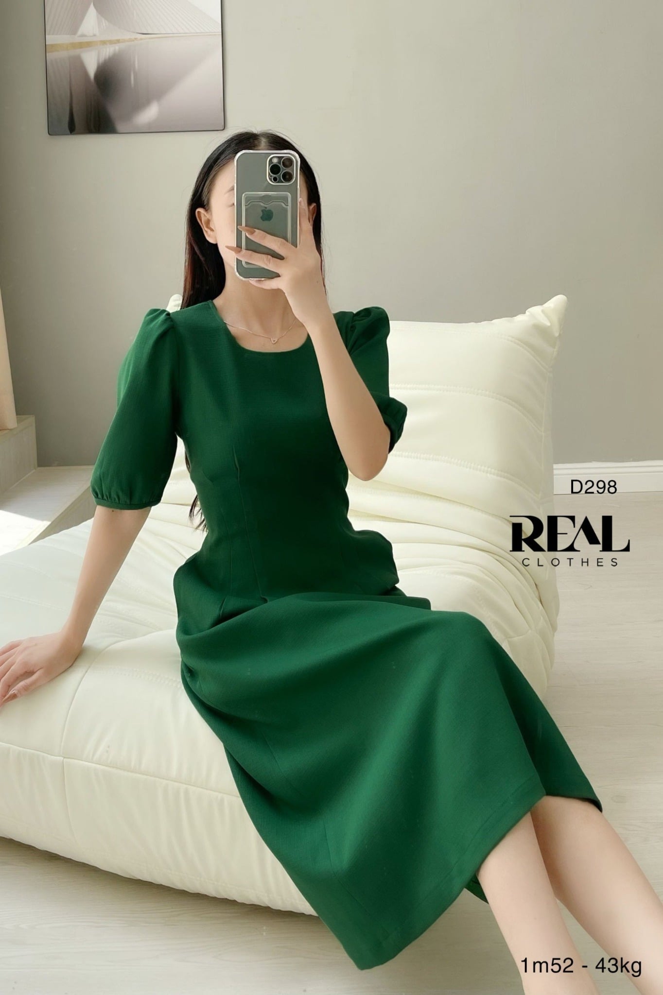 Đầm Macy xanh lá SALE