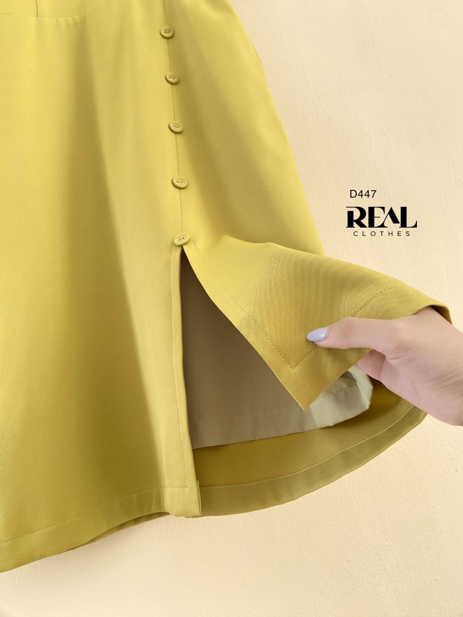 Đầm chéo xanh bơ SALE