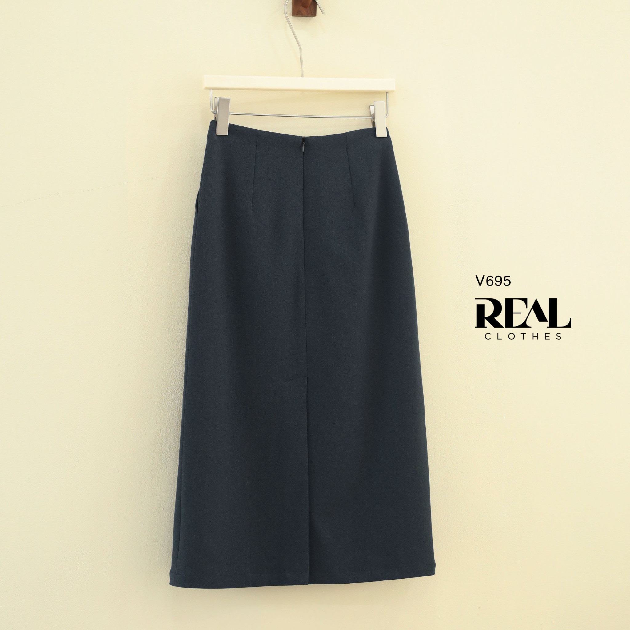 Váy Japan dài xi măng - size XS