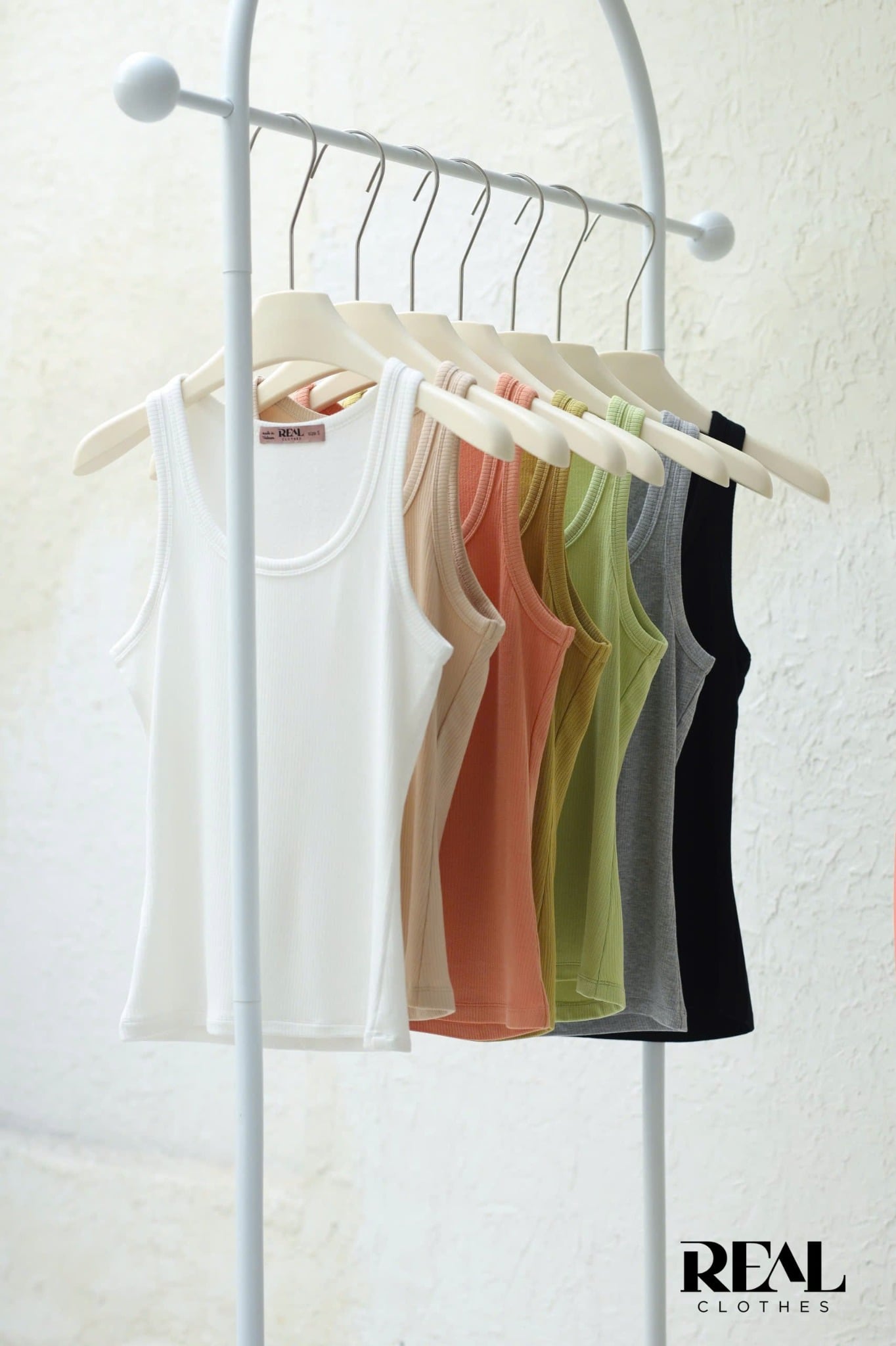 Áo tank top 3 lỗ xám SALE