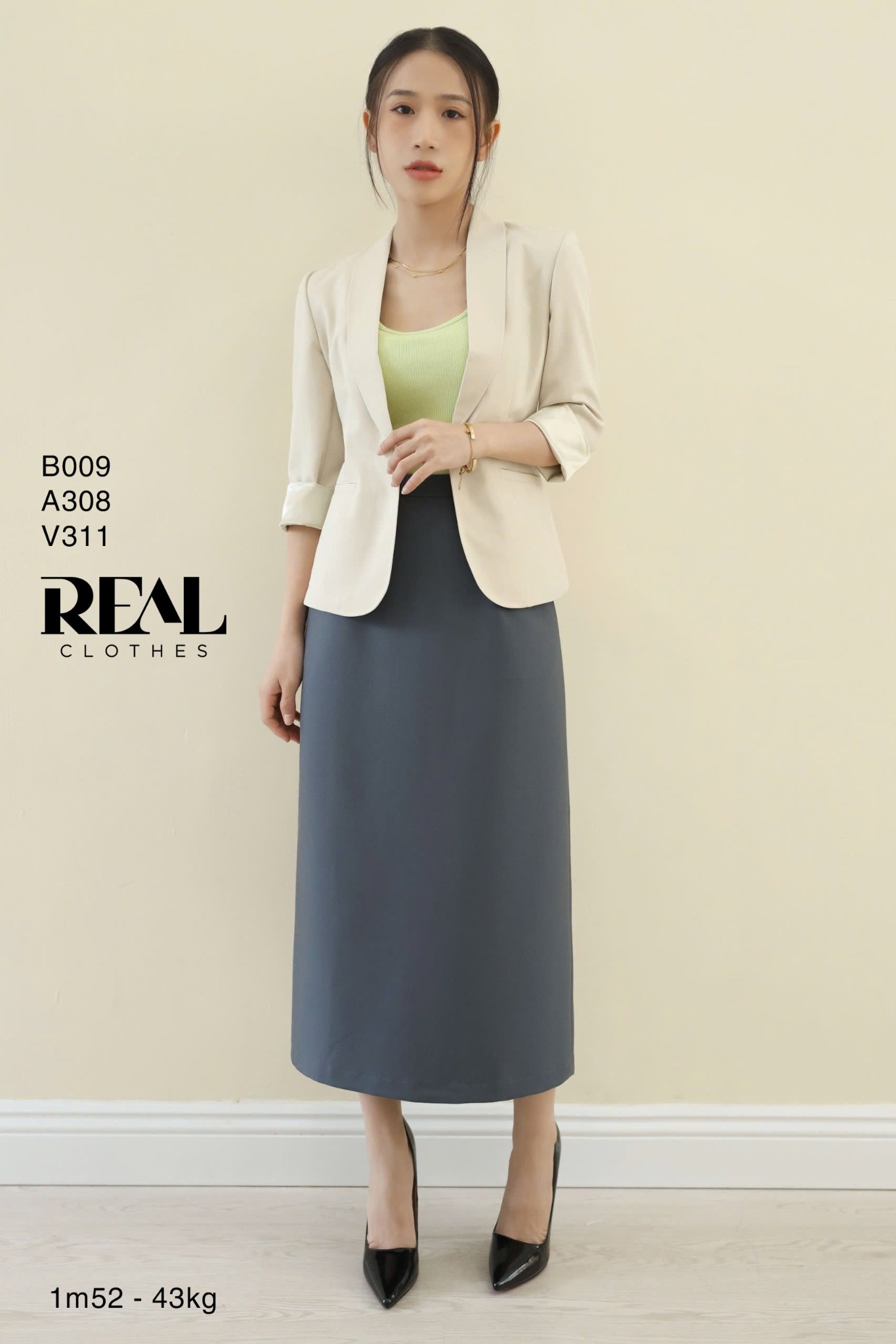 Áo tank top cổ U bơ SALE