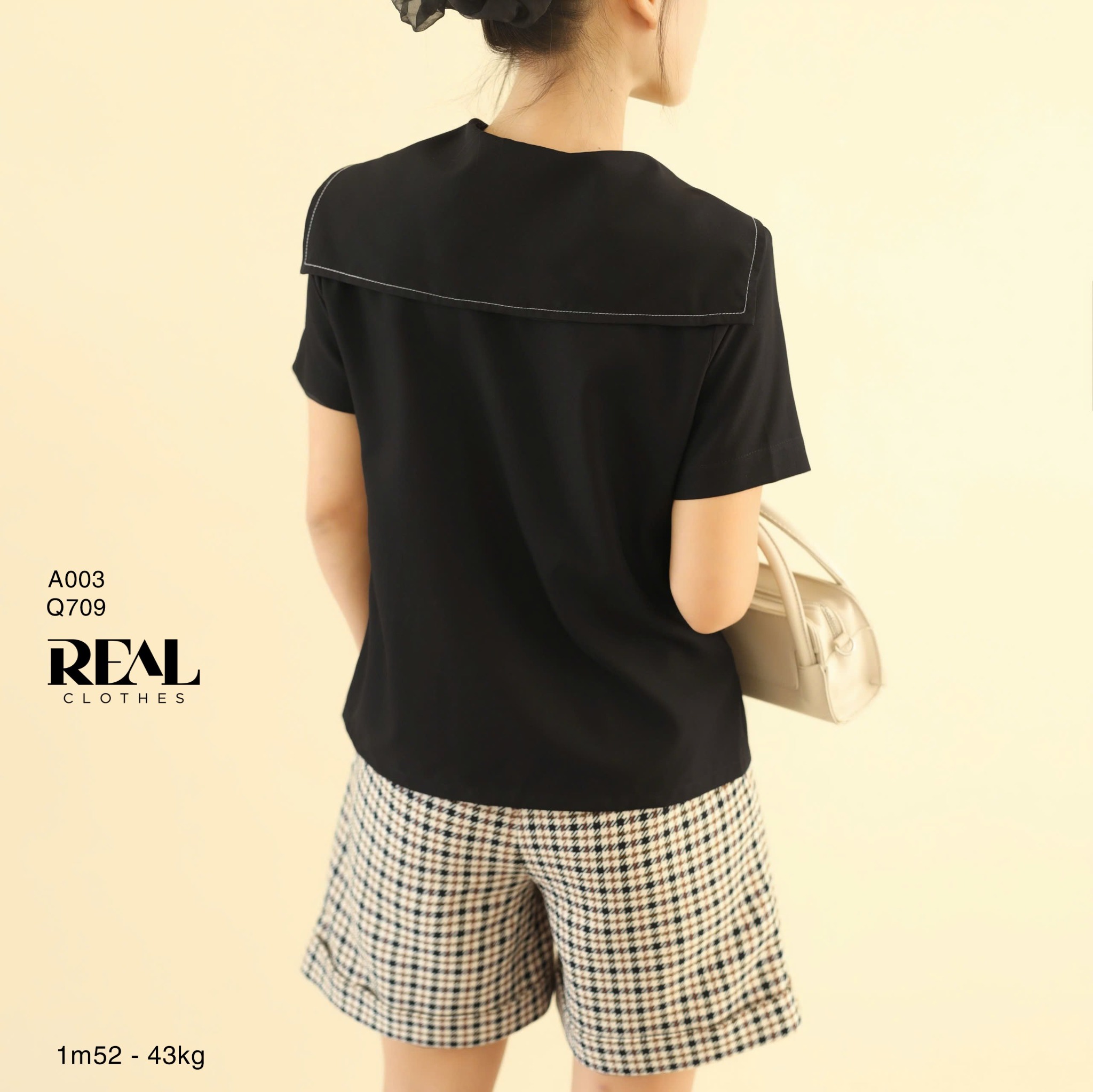 Áo thủy thủ đen MỚI