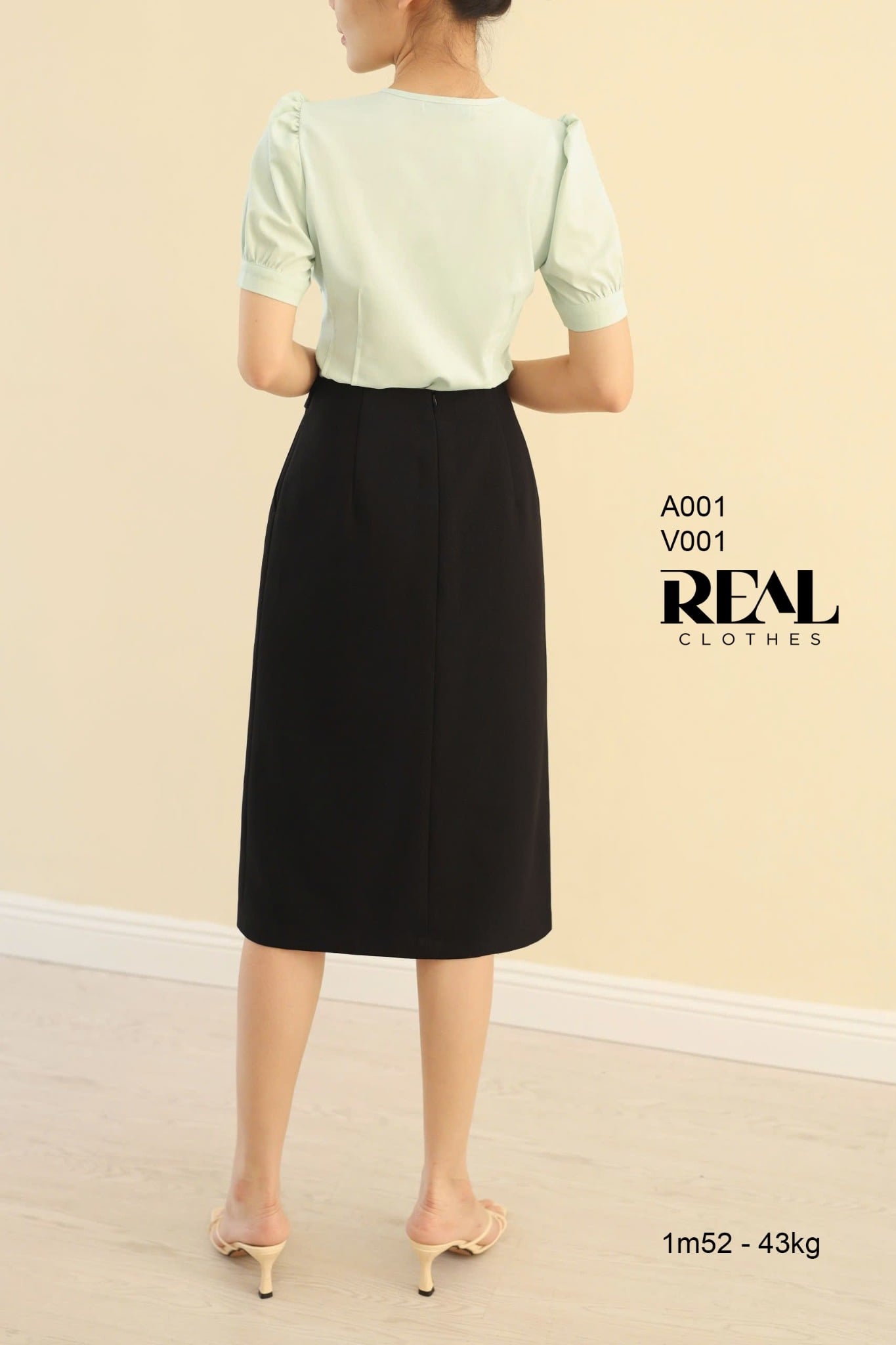 Áo Nancy mint SALE - size XS