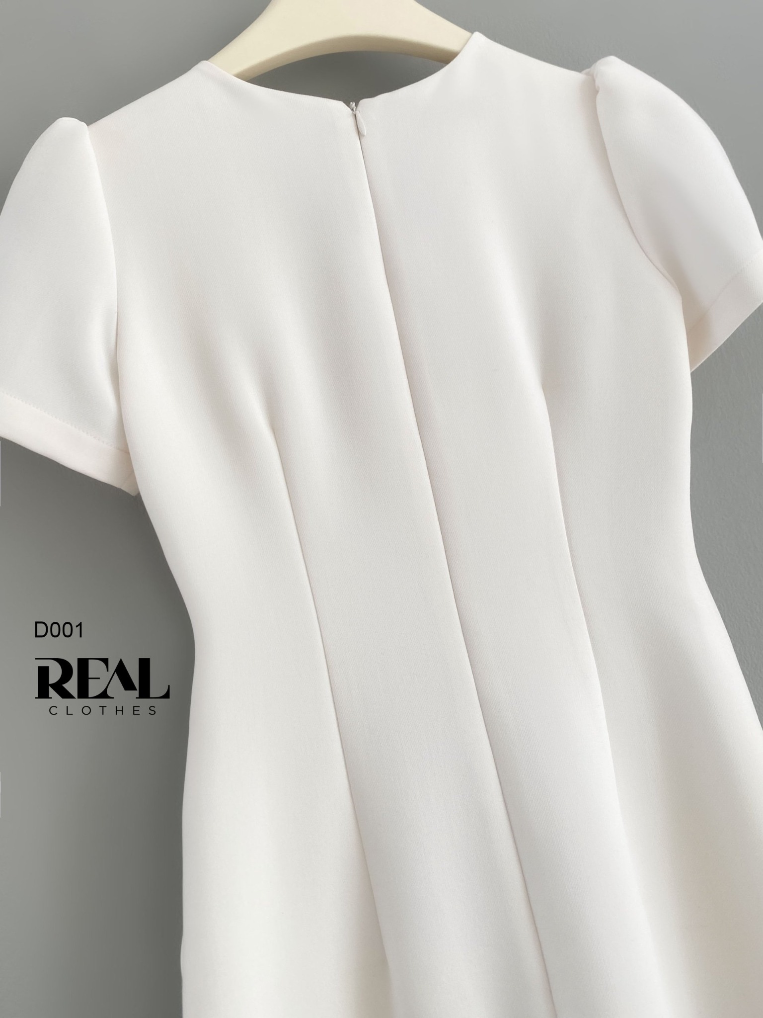 Đầm Linda trắng kem SALE