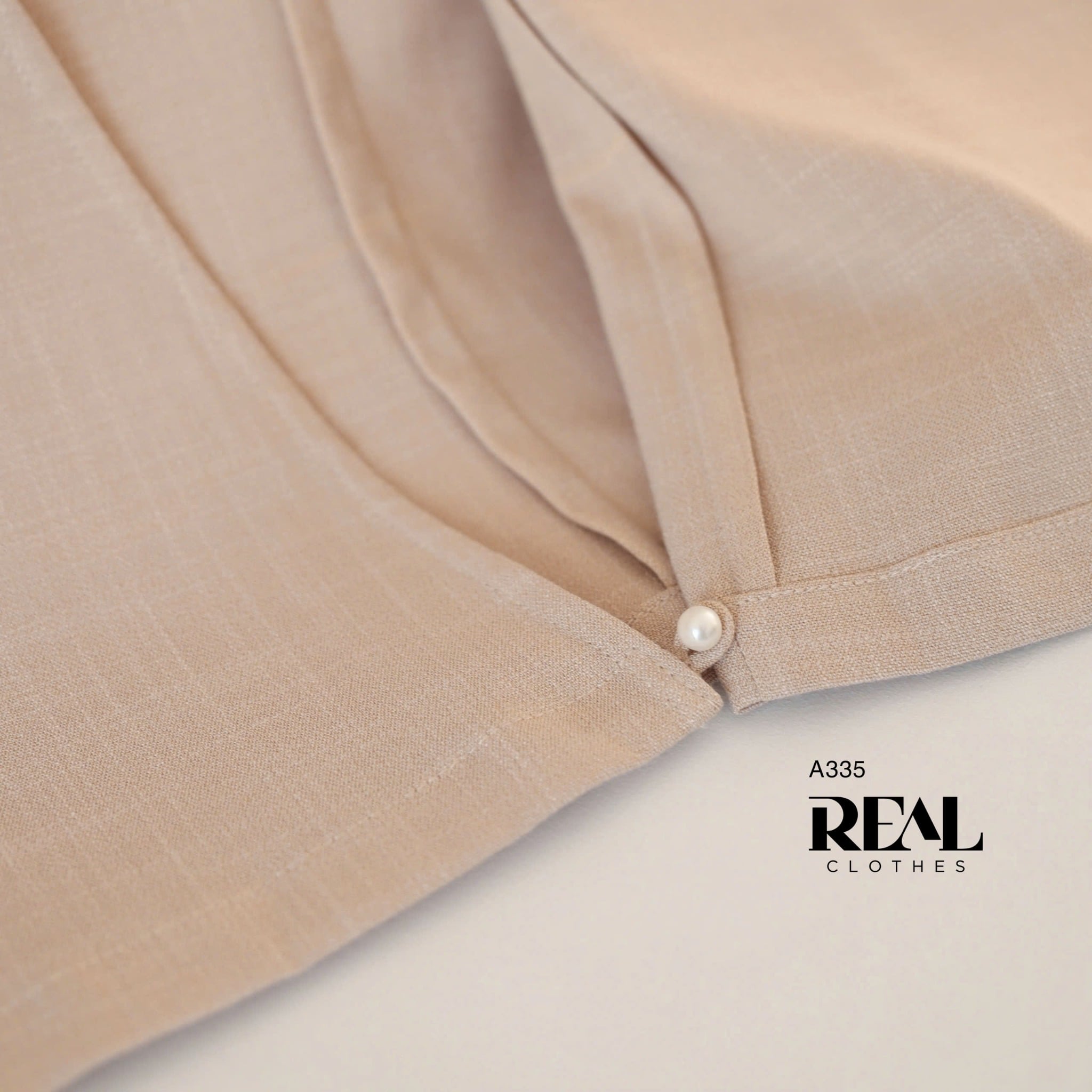 Áo Chéo Linen Bạc Xỉu