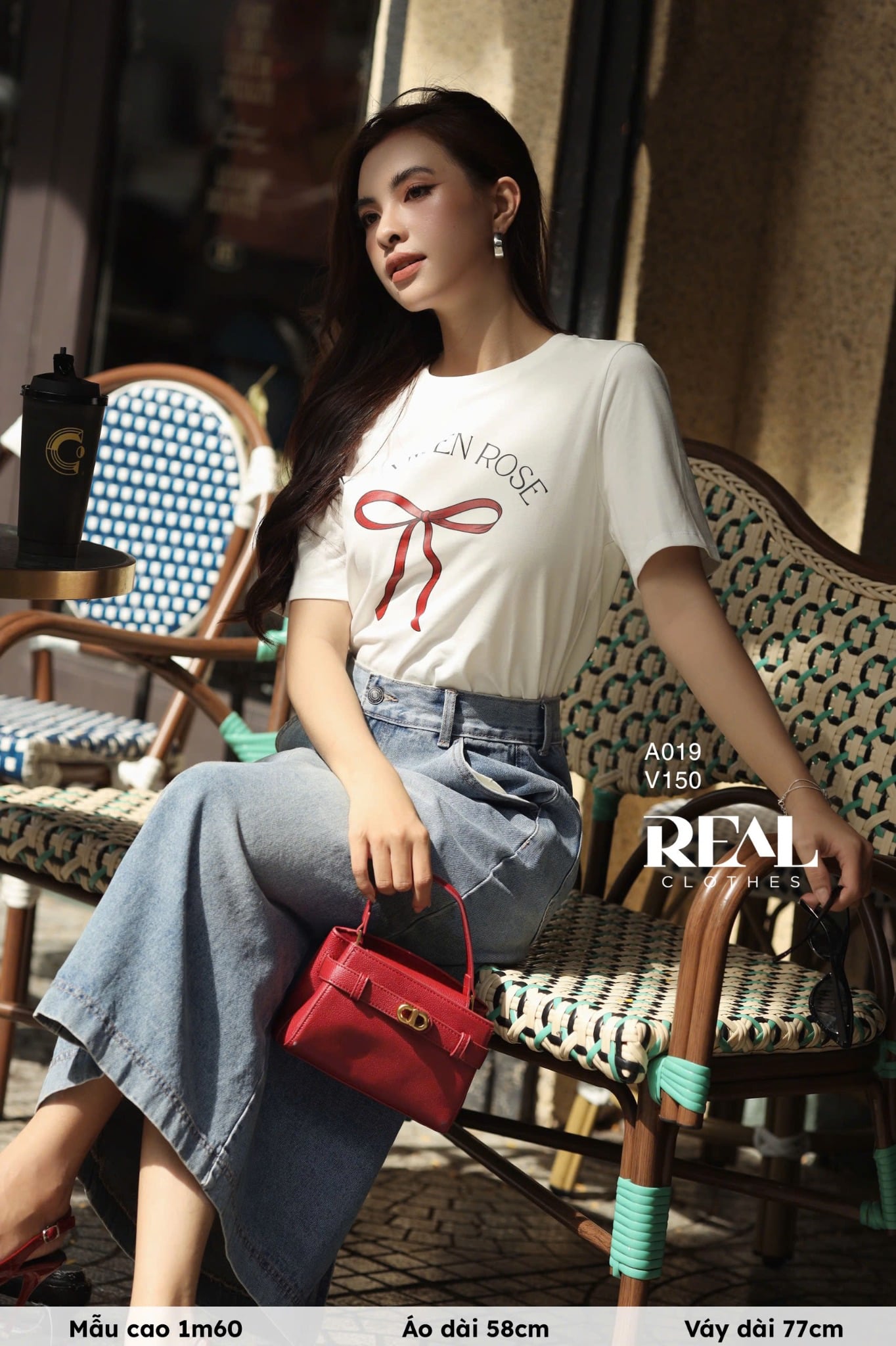 Váy Jeans xanh nhạt