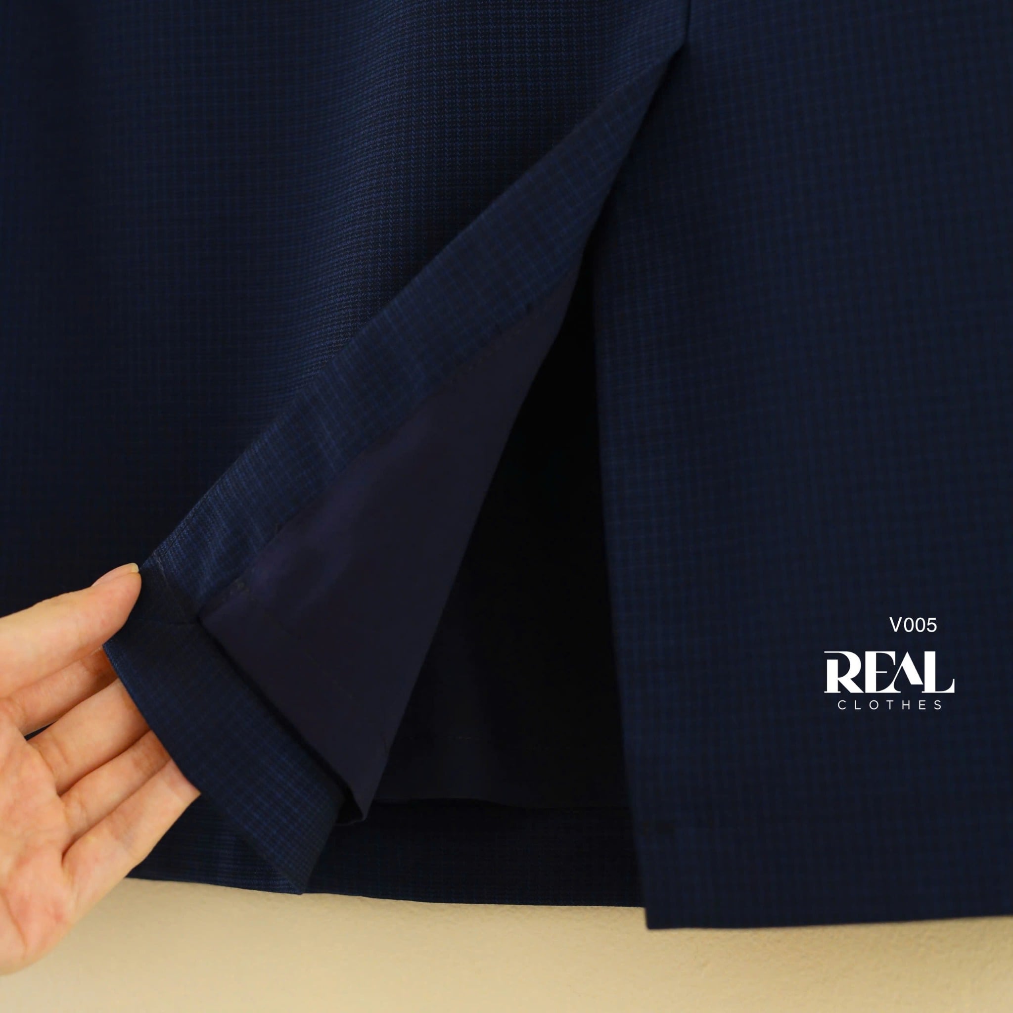 Váy Japan cách điệu ô vuông xanh SALE - size XS