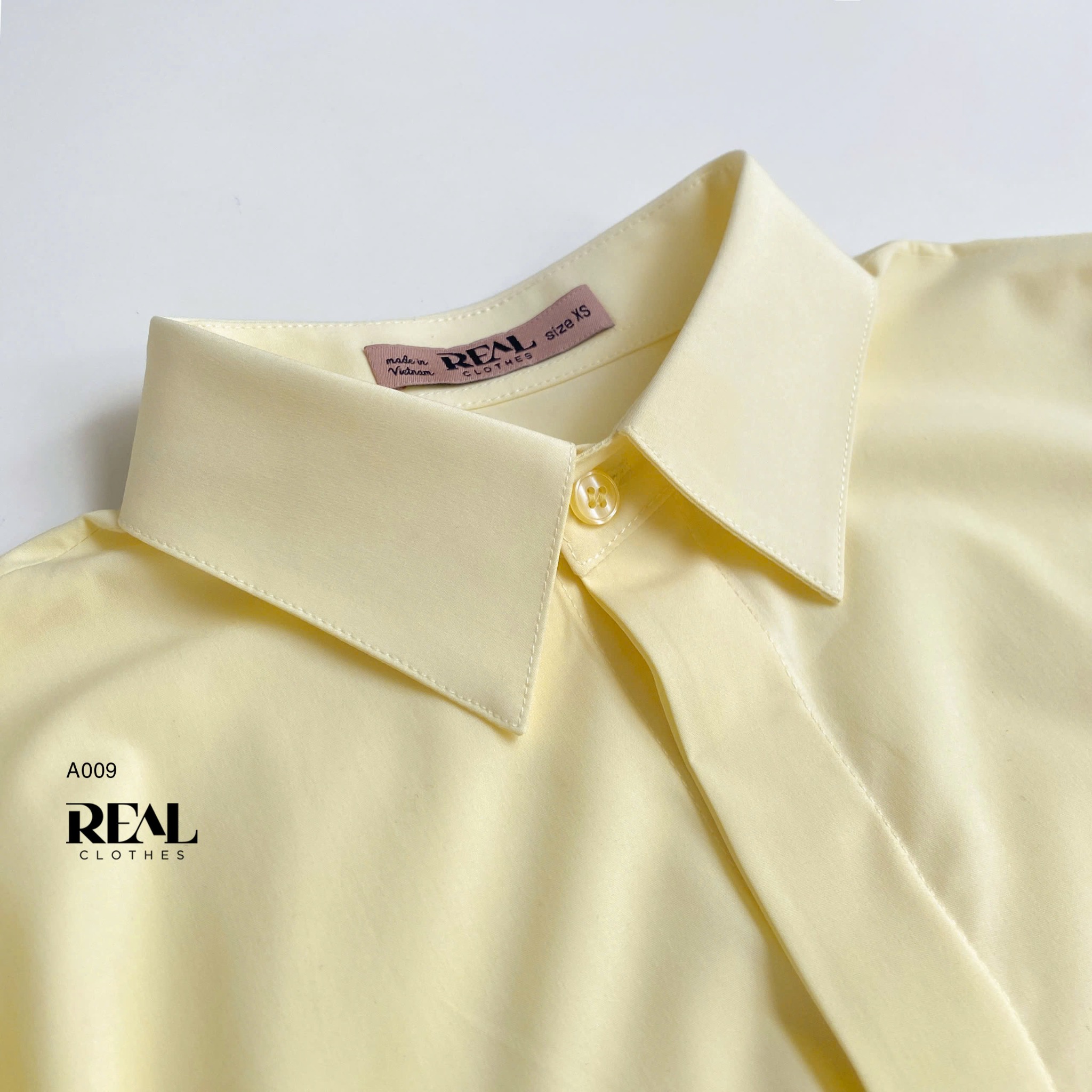 Sơ mi bamboo vàng MỚI