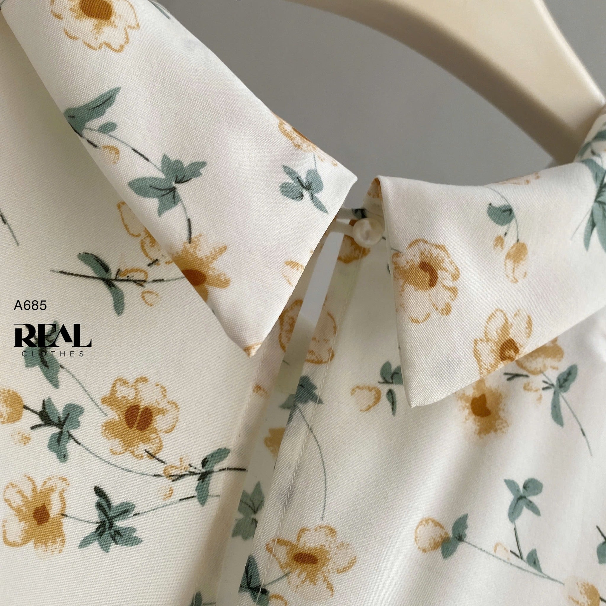 Áo Victoria hoa vàng SALE