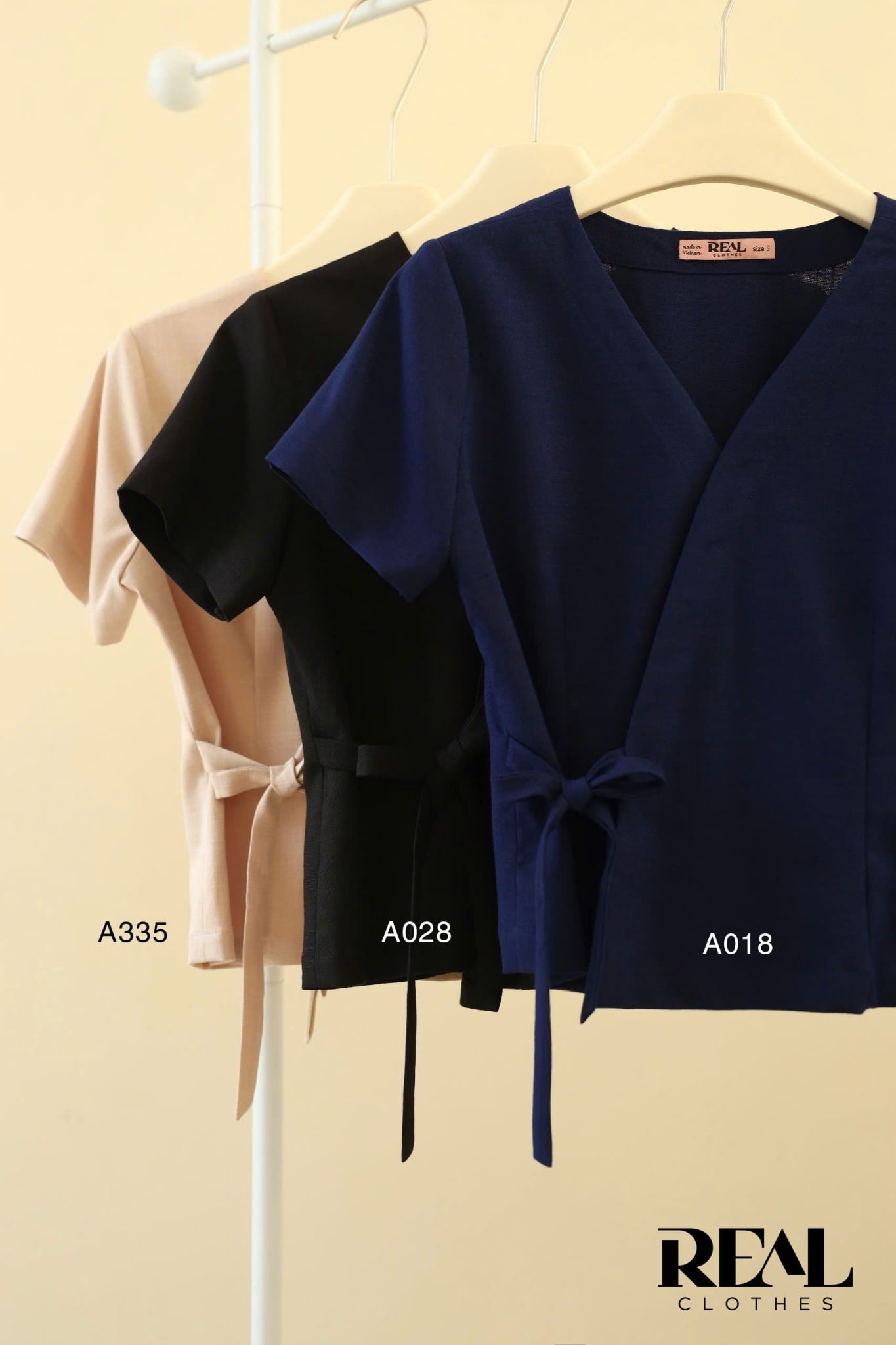 Áo Chéo Linen Bạc Xỉu