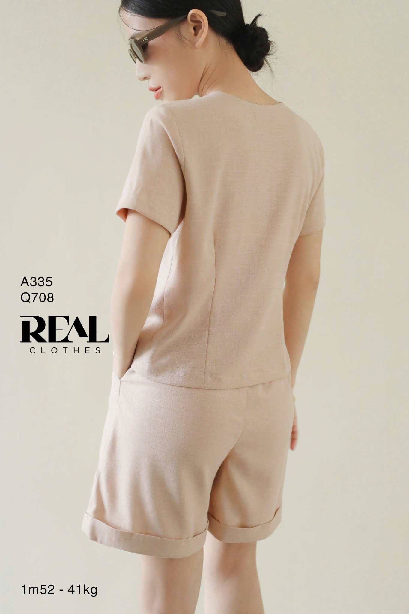 Áo Chéo Linen Bạc Xỉu