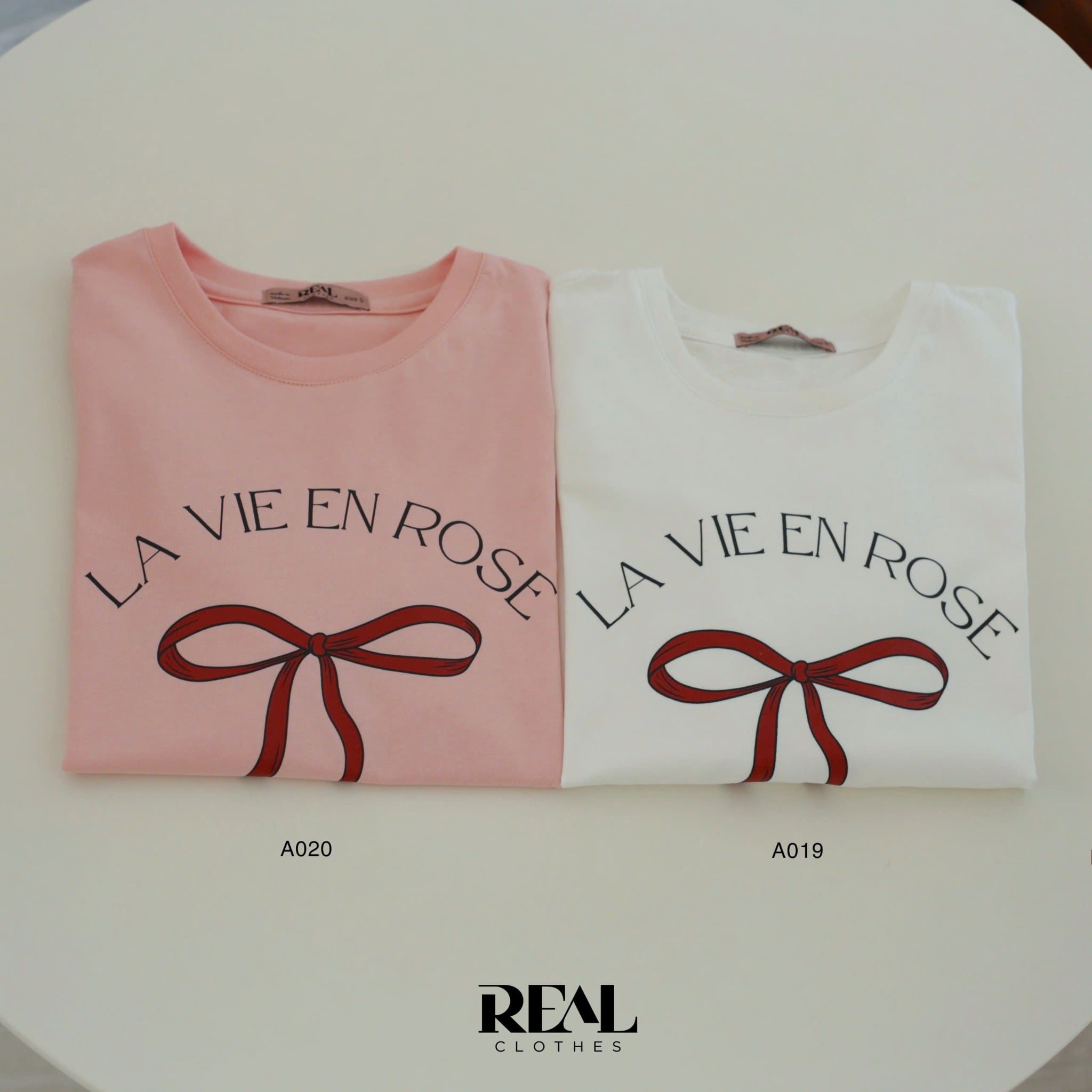 Áo thun cotton ROSE hồng SALE - size XL