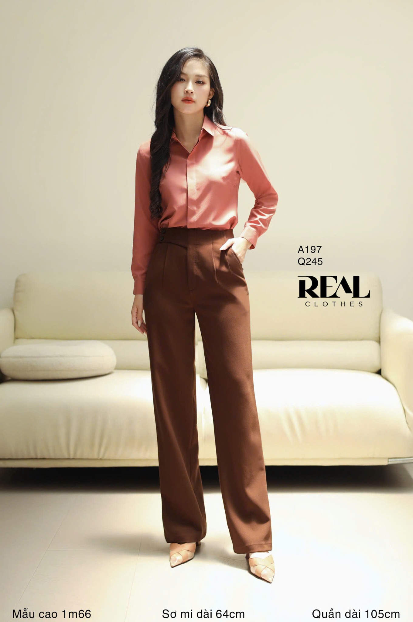 Sơ mi cổ Đức gạch ngói