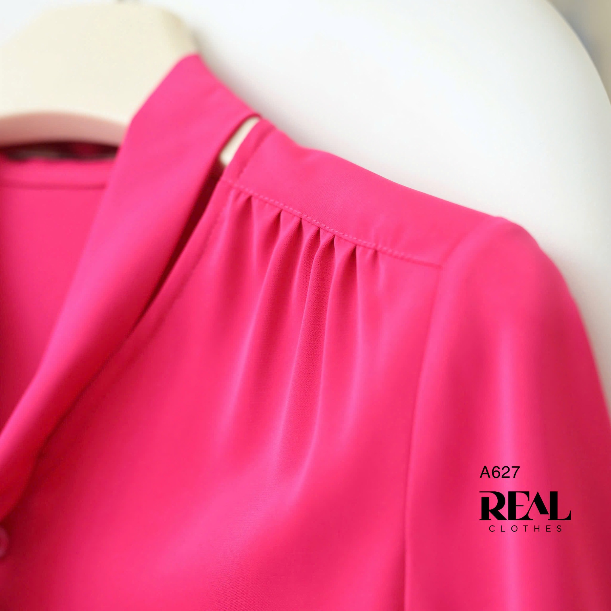 Áo Cà Vạt Hồng Sen