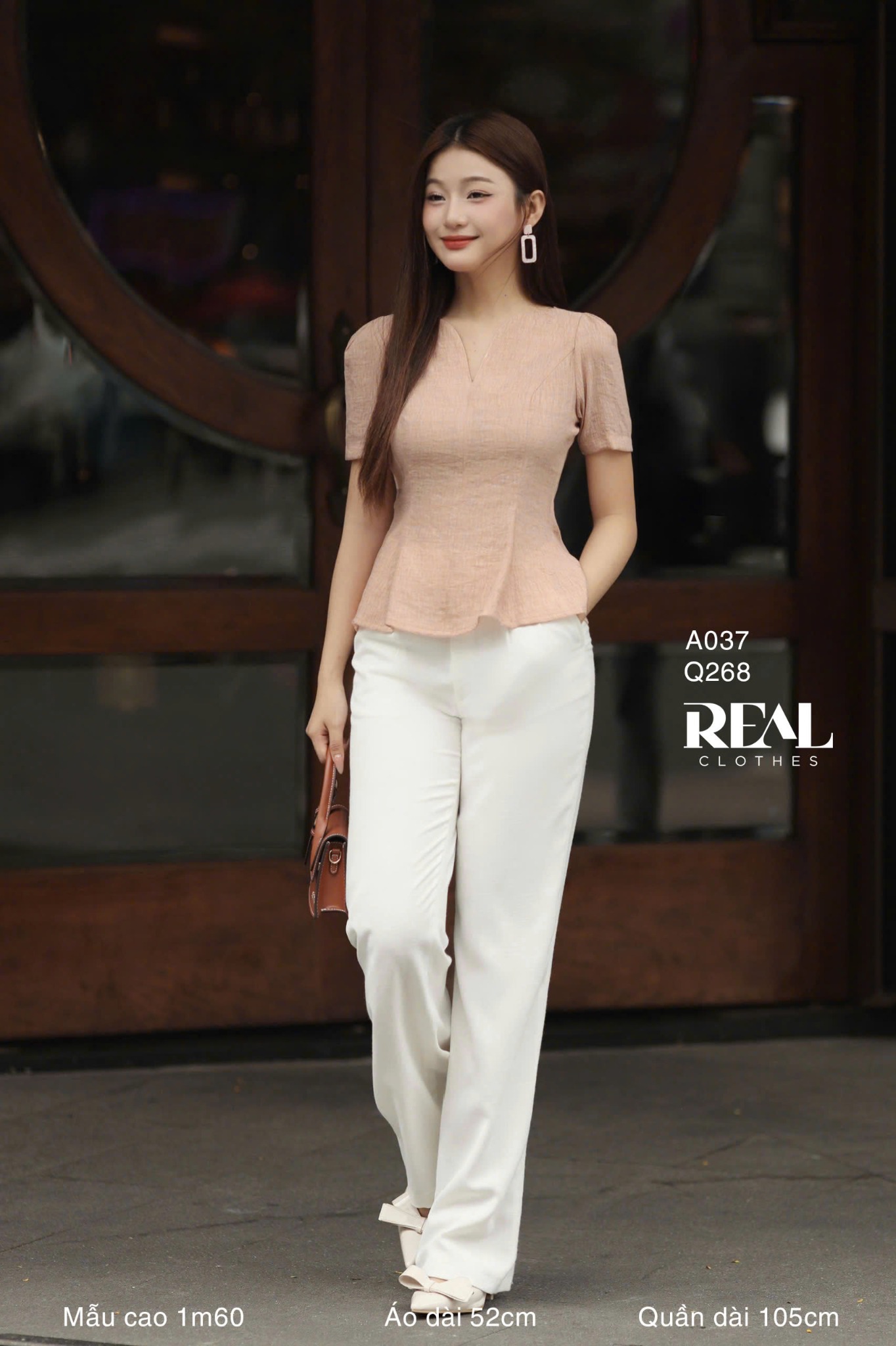 Áo Tina Hồng Ruốc