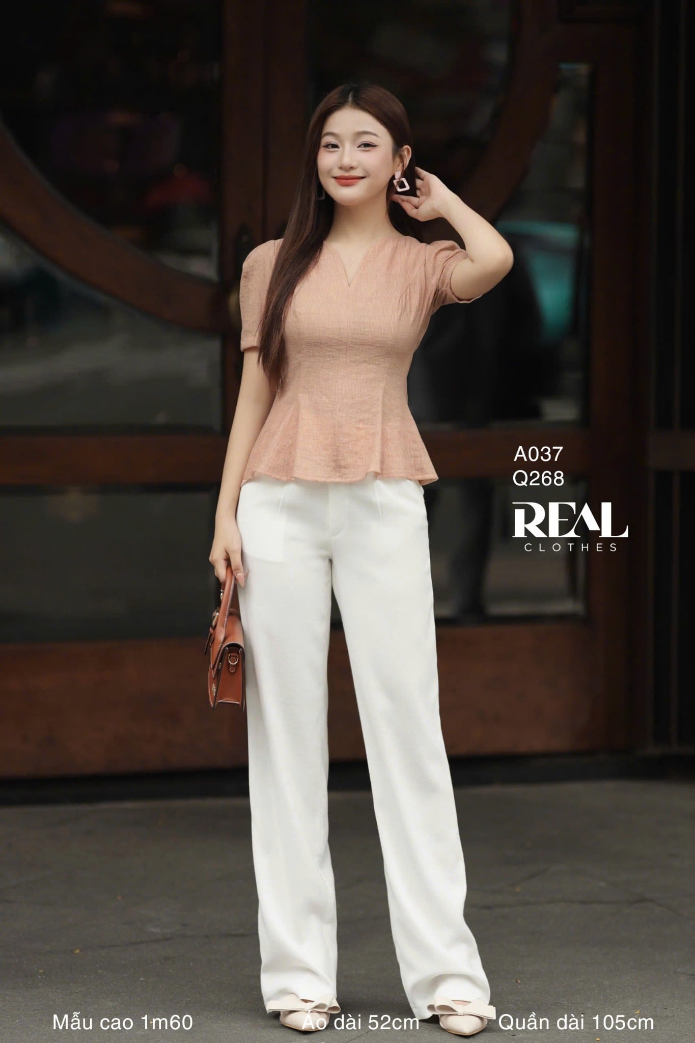 Áo Tina Hồng Ruốc