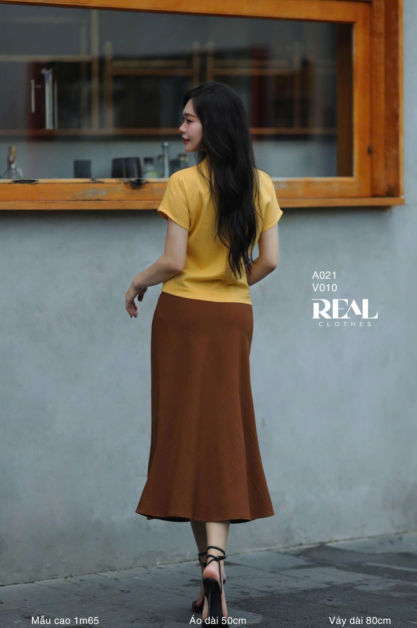 Váy Milan nâu SALE