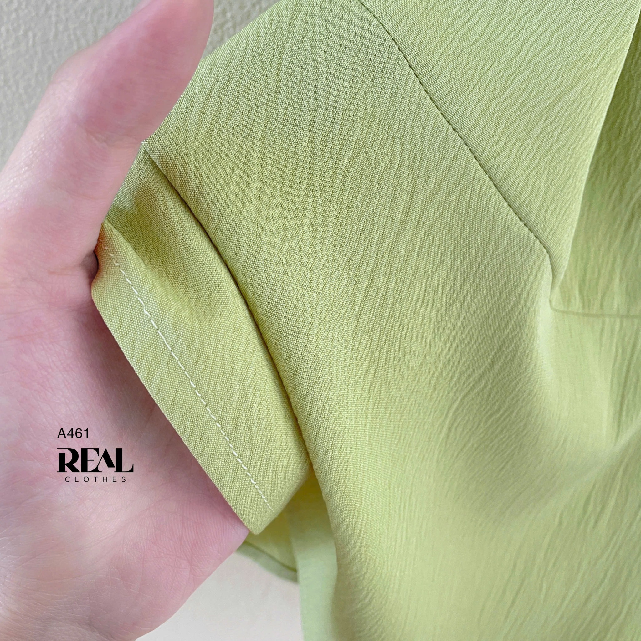 Áo peplum tay đủ xanh bơ SALE