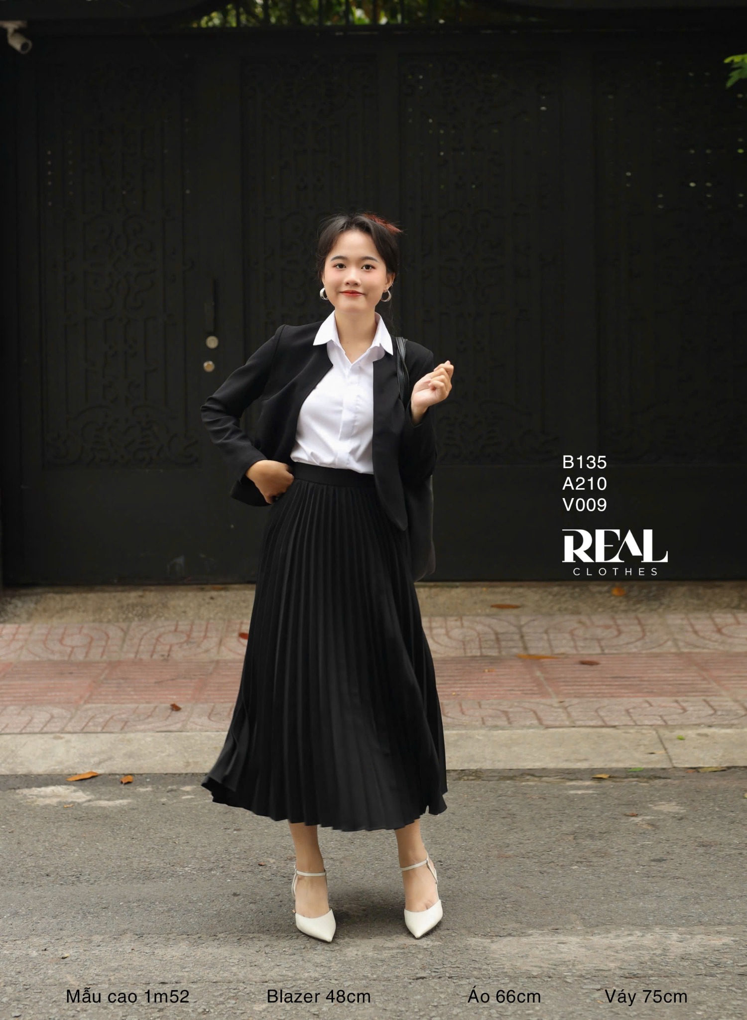 Sơ mi trắng không tay