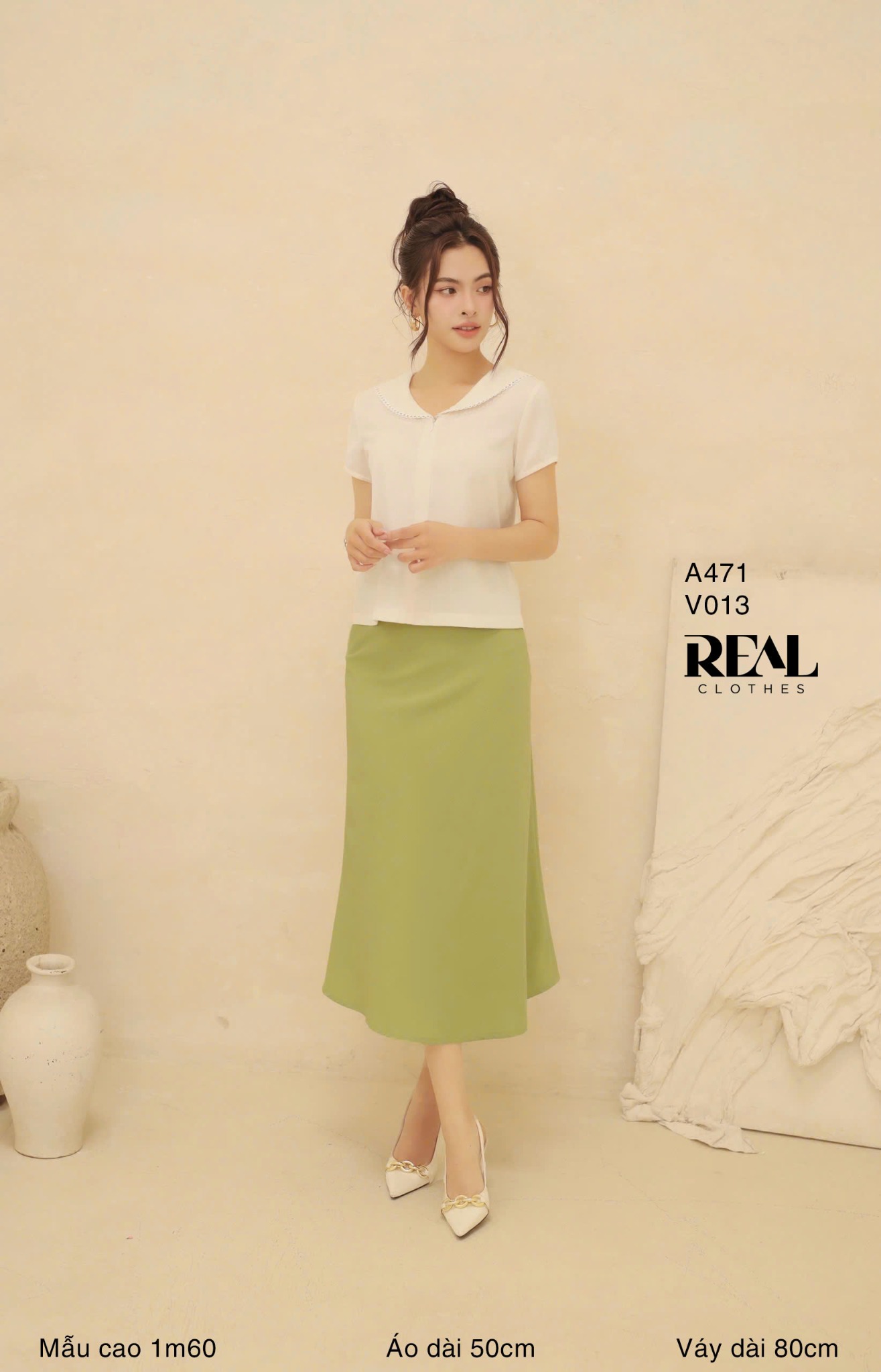 Áo thủy thủ ren trắng SALE