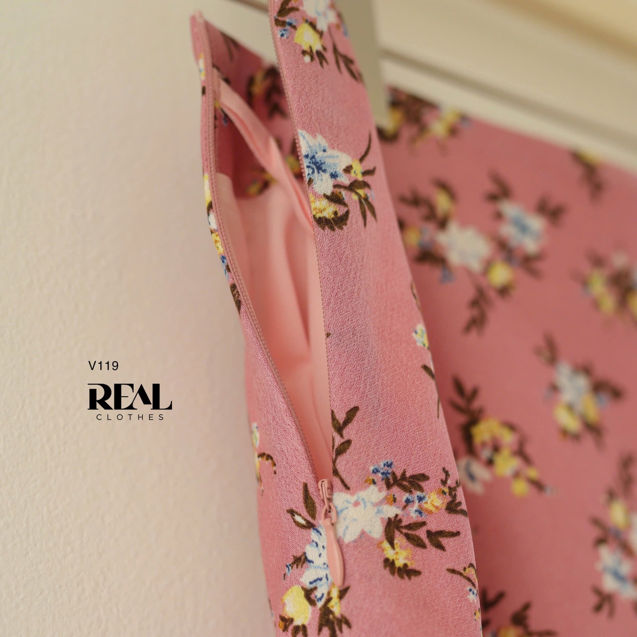 Váy Milan hoa hồng SALE